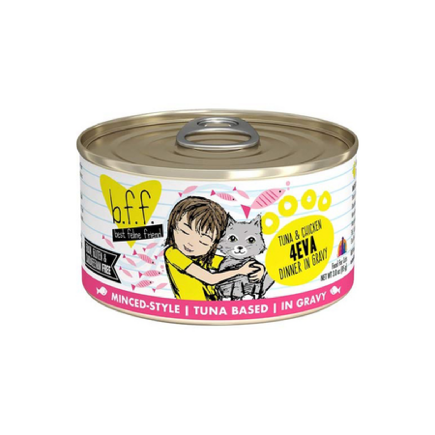 Weruva Weruva BFF Tuna & Chicken 4Eva Cat Can 3oz