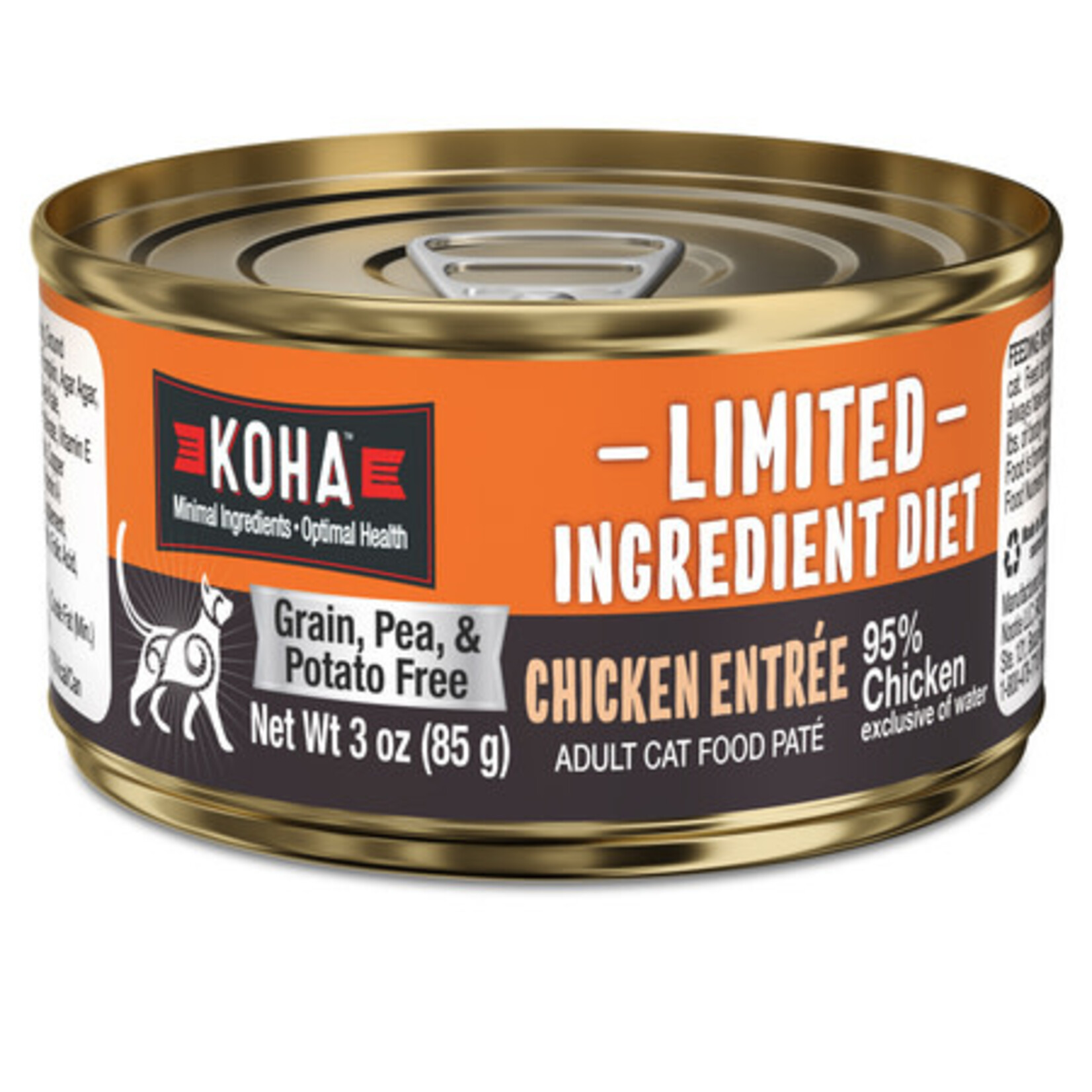 Koha KOHA Limited Ingredient Diet Chicken Pate Canned Cat Food 3oz