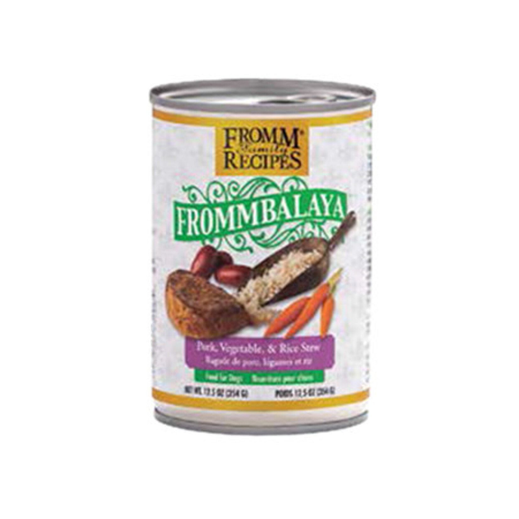 Fromm Family Fromm Frommbalaya Pork, Vegetable, & Rice Stew Dog Food Can 12.5oz