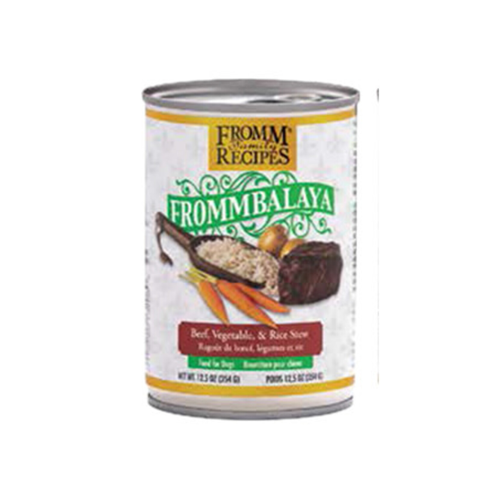 Fromm Family Fromm Frommbalaya Beef, Vegetable, & Rice Stew Dog Food Can 12.5oz