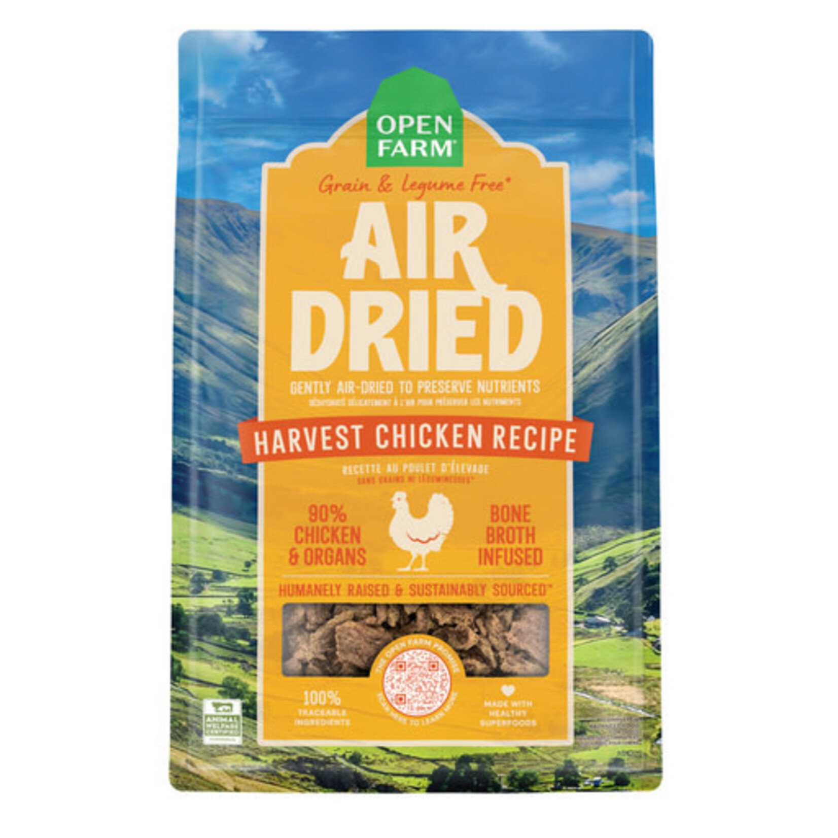 Open Farm Open Farm Air Dried Harvest Chicken Recipe Dog Food 1#