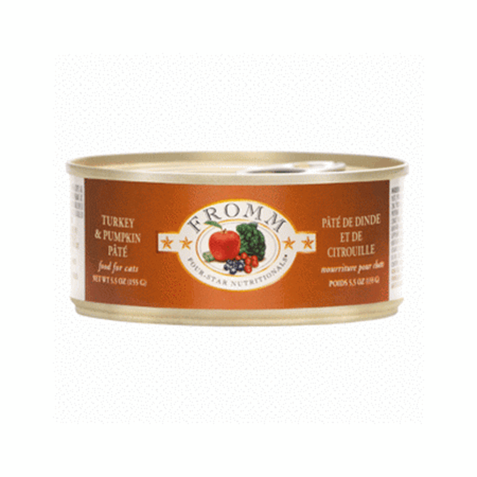 Fromm Family Fromm Turkey & Pumpkin Pate Canned Cat Food 5.5oz