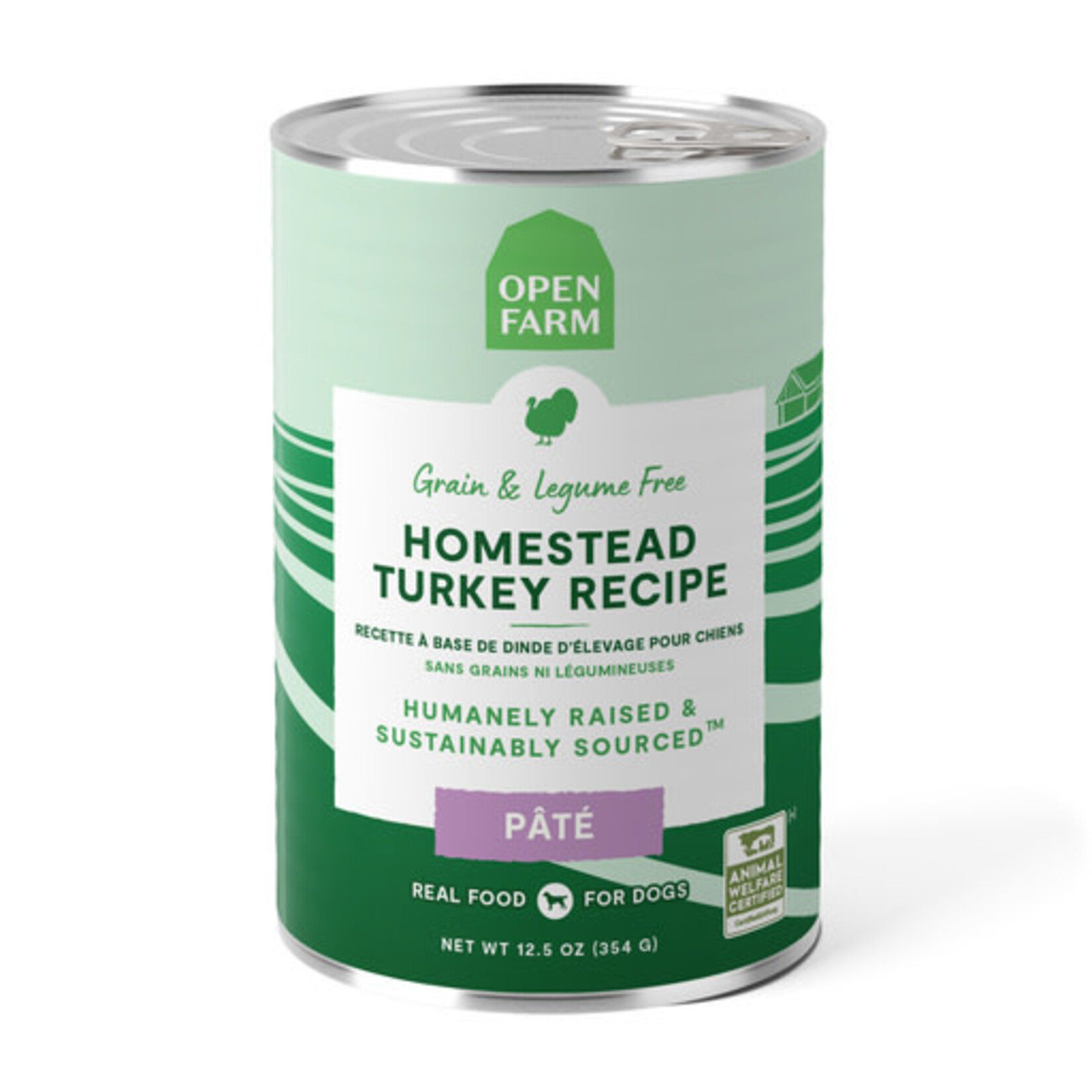 Open Farm Open Farm Homestead Turkey Pate Wet Dog Food 12.5 oz