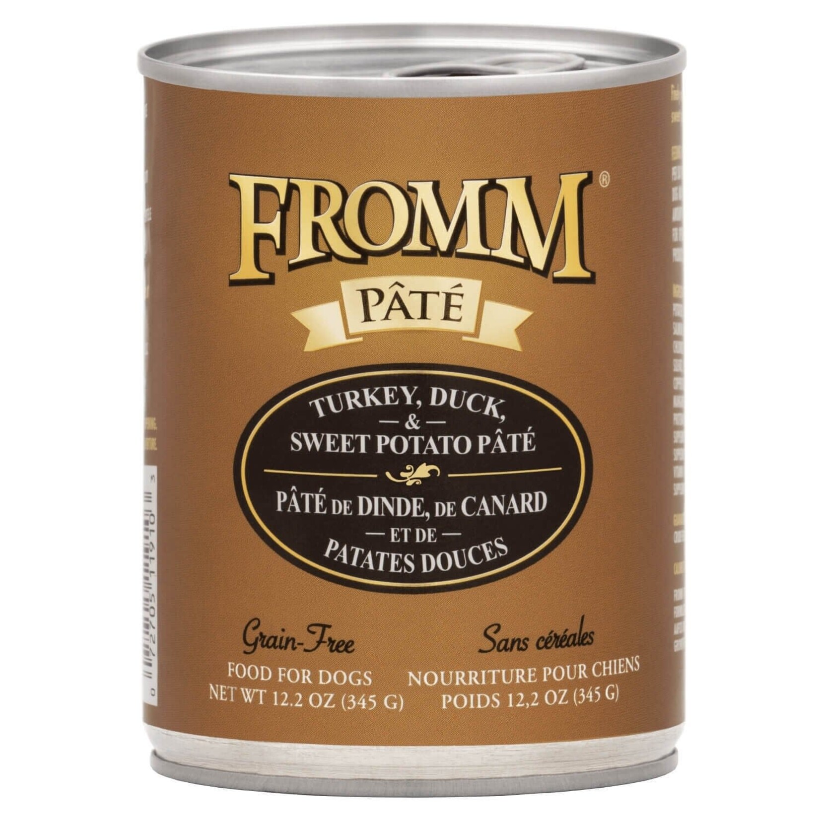 Fromm Family Fromm Turkey, Duck, & Sweet Potato Pâté Canned Dog Food  12.2oz
