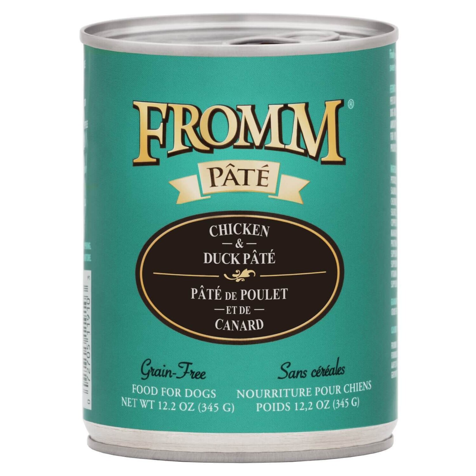 Fromm Family Fromm Chicken & Duck Pâté Canned Dog Food 12.2oz
