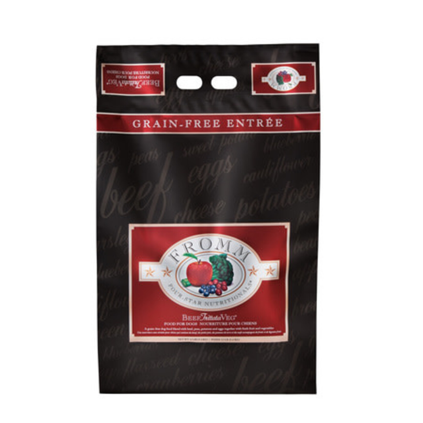 Fromm Family Fromm Four-Star Nutritionals Grain-Free Beef Frittata Veg Recipe Dry Dog Food 12#