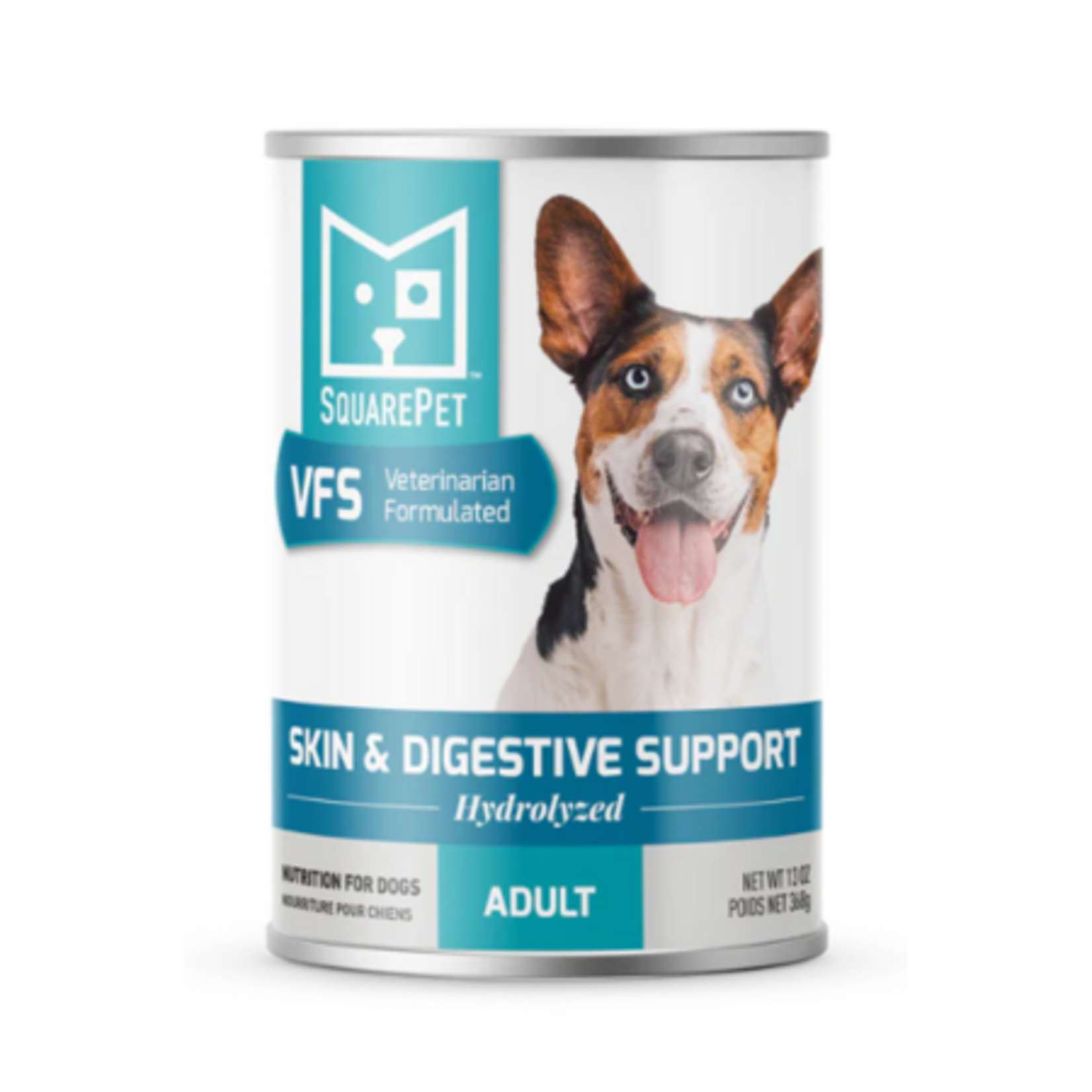 SquarePet SquarePet VFS Vet Formulated Skin & Digestive Support Hydrolyzed Wet Dog Food 13 oz
