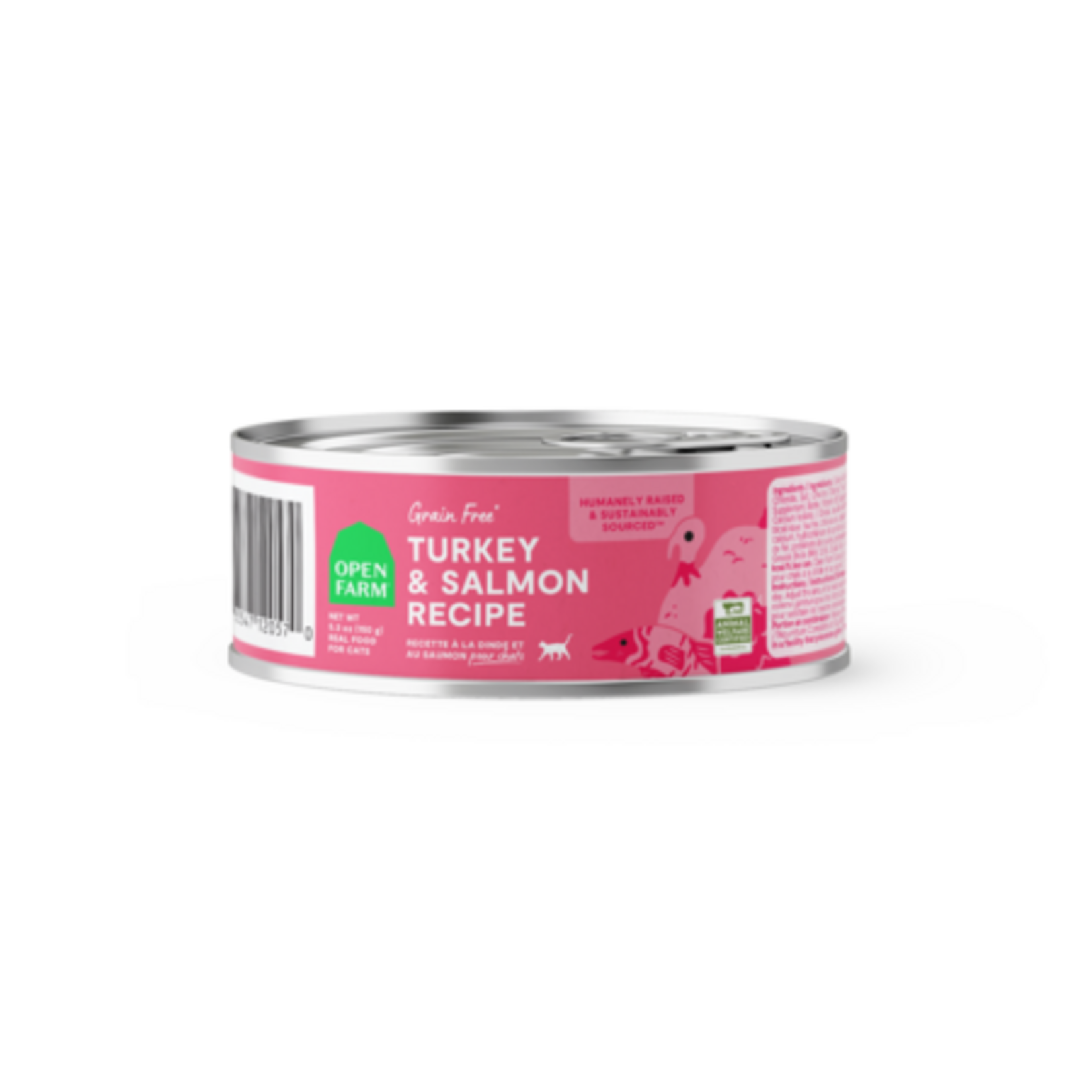 Open Farm Open Farm Grain Free Turkey & Salmon Morsels in Gravy Wet Cat Food 5.3 oz