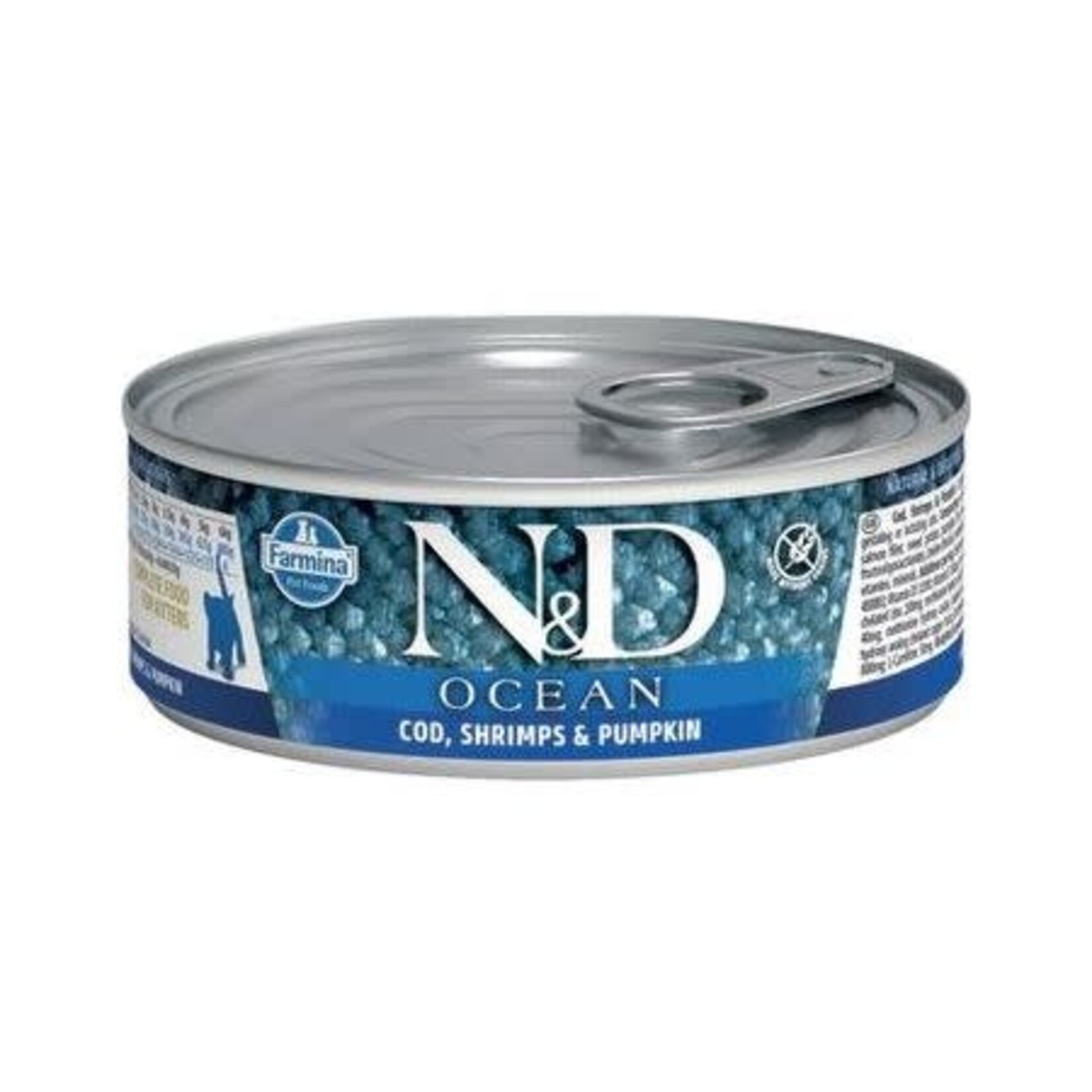Farmina Farmina Ocean Cod Shrimp Pumpkin Kitten Can 2.8oz