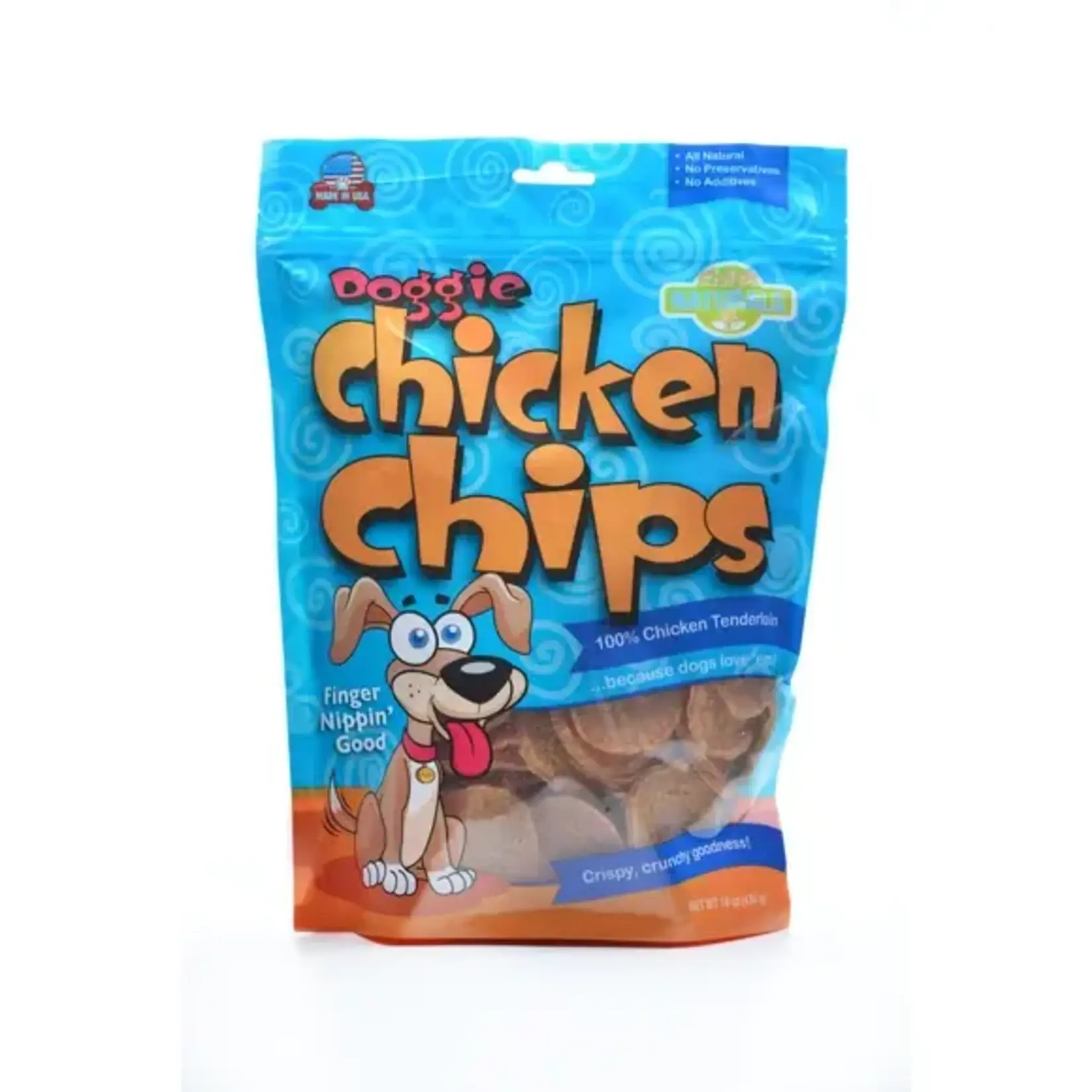 Chips Naturals Chip's Naturals Doggie Chicken Chips Dog Treats 8 oz