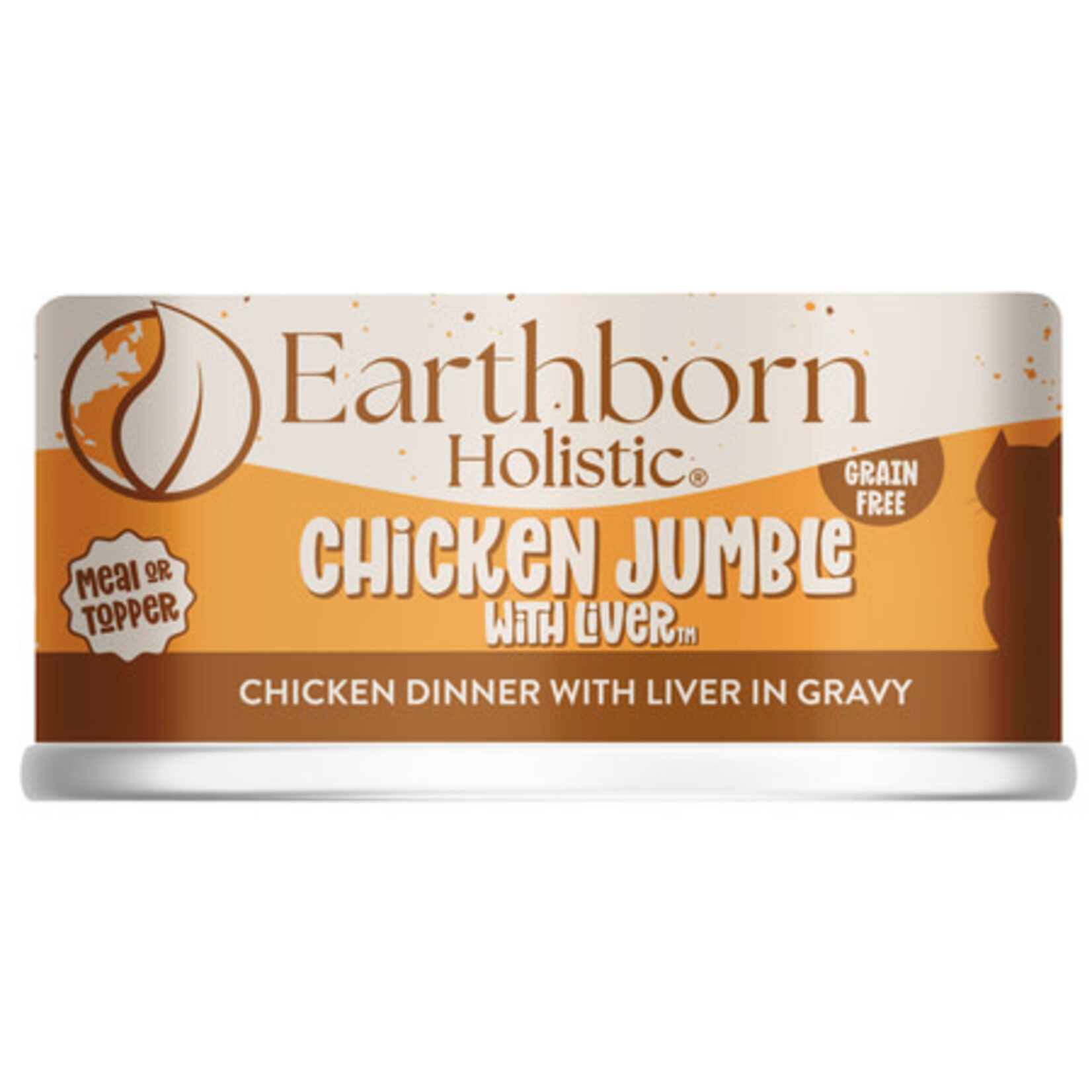 Earthborn Holistic Pet Food Earthborn Chicken Jumble Canned Cat Food 5.5oz