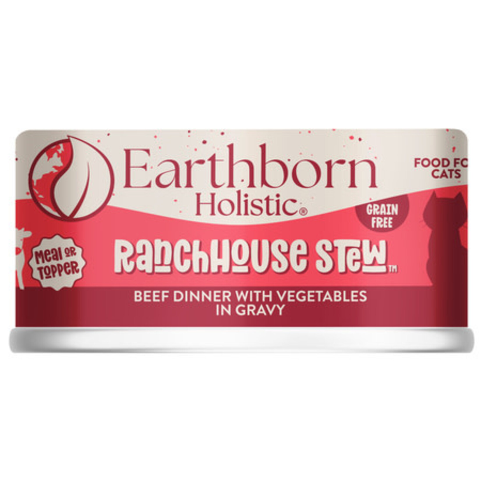 Earthborn Holistic Pet Food Earthborn Ranchhouse Stew Canned Cat Food 5.5oz