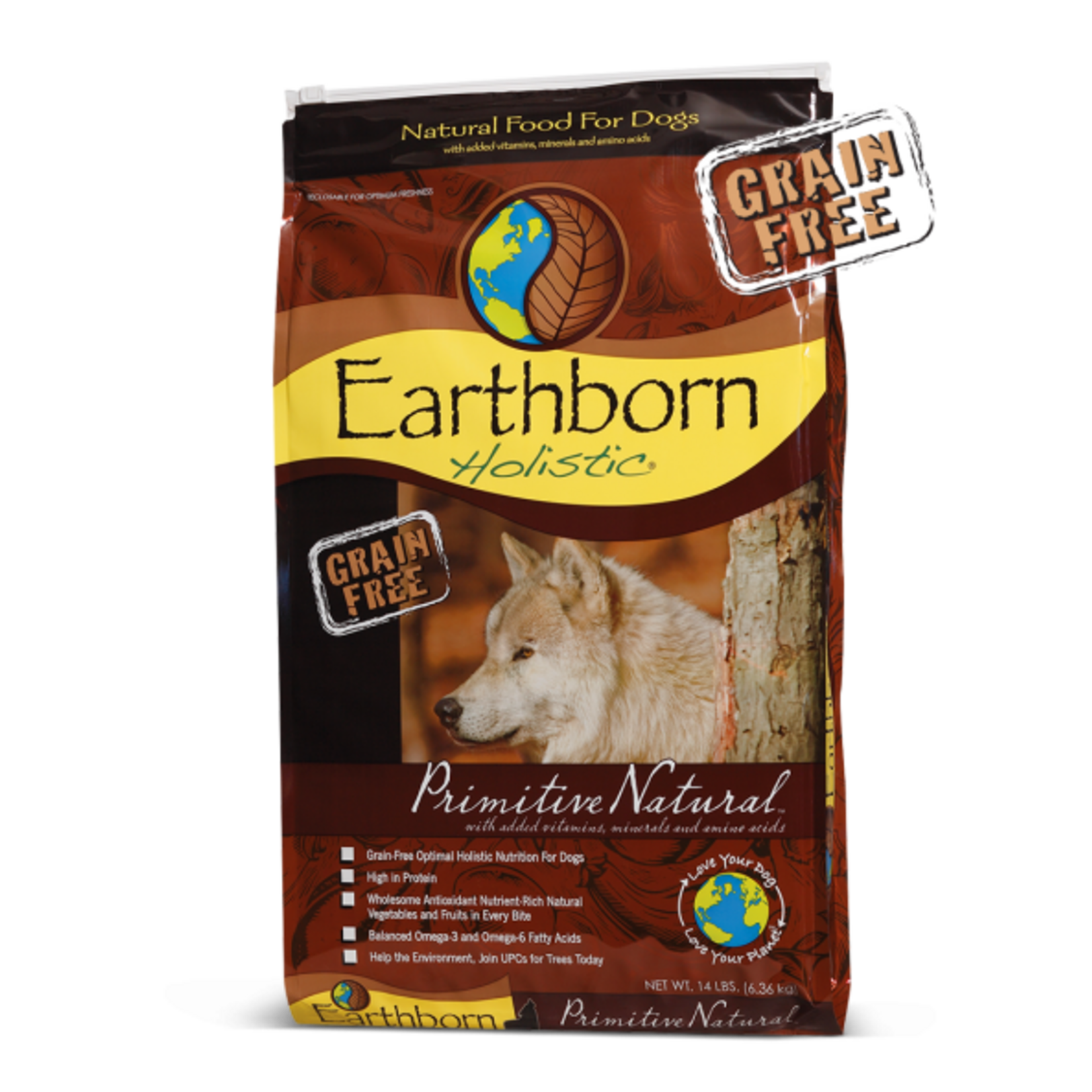 Earthborn Holistic Pet Food EARTHBORN GF Primitive Natural Dog 12.5#
