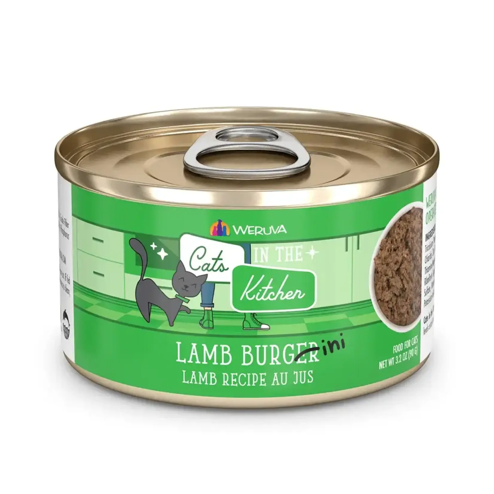 Weruva Weruva CITK Lamburgerini Cat Can 3oz