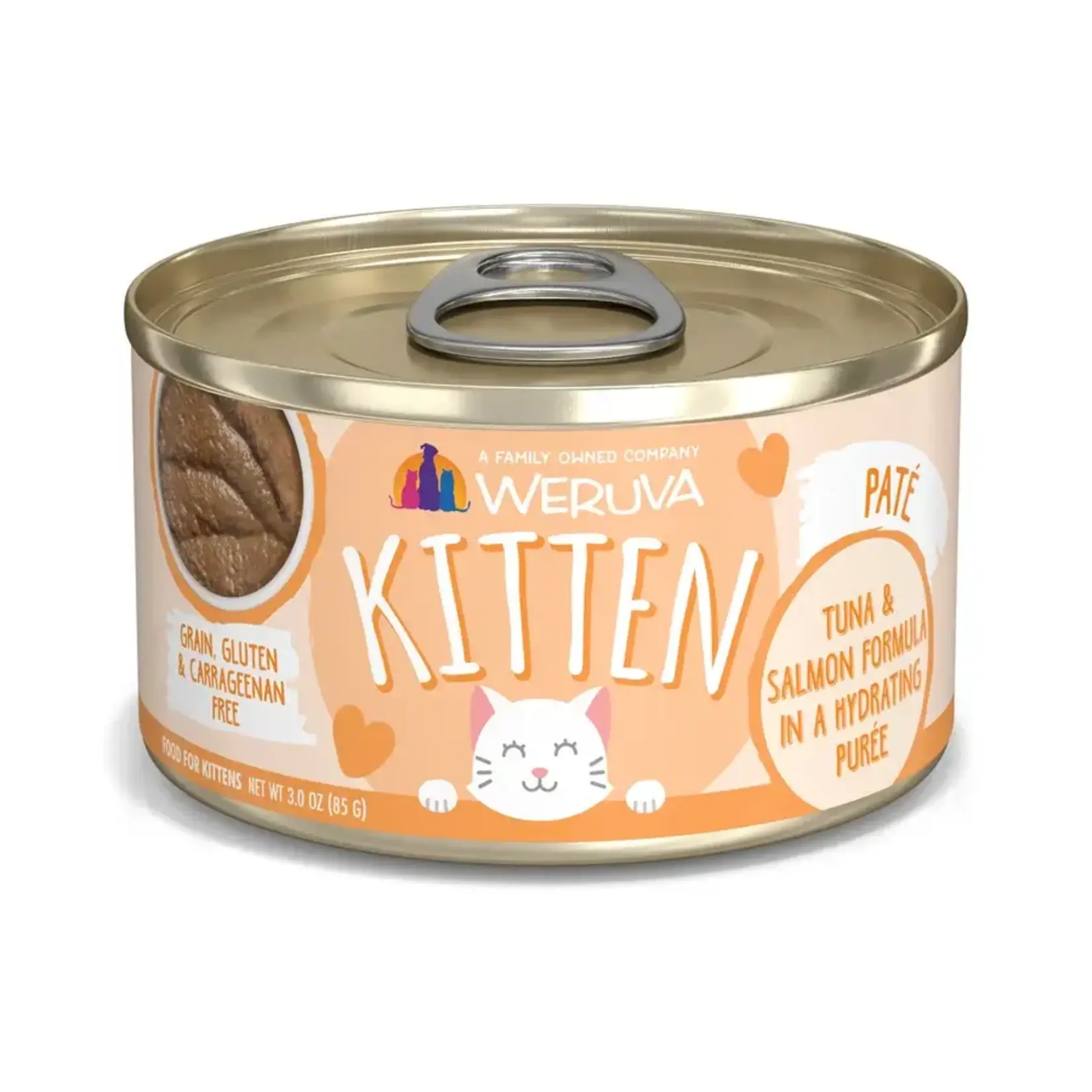 Weruva Weruva Tuna & Salmon Puree Kitten Can 3oz