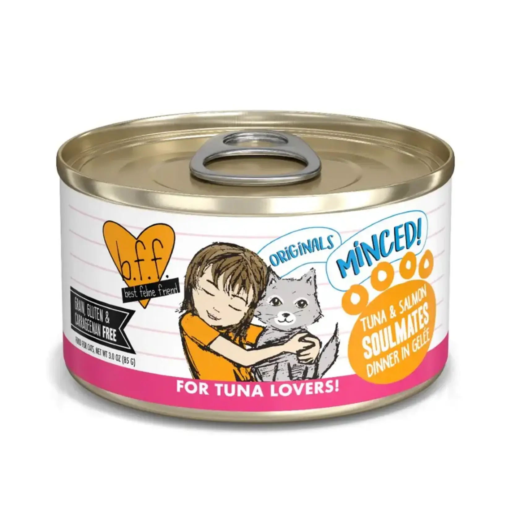 Weruva Weruva BFF Tuna & Salmon Soulmates Cat Can 3oz