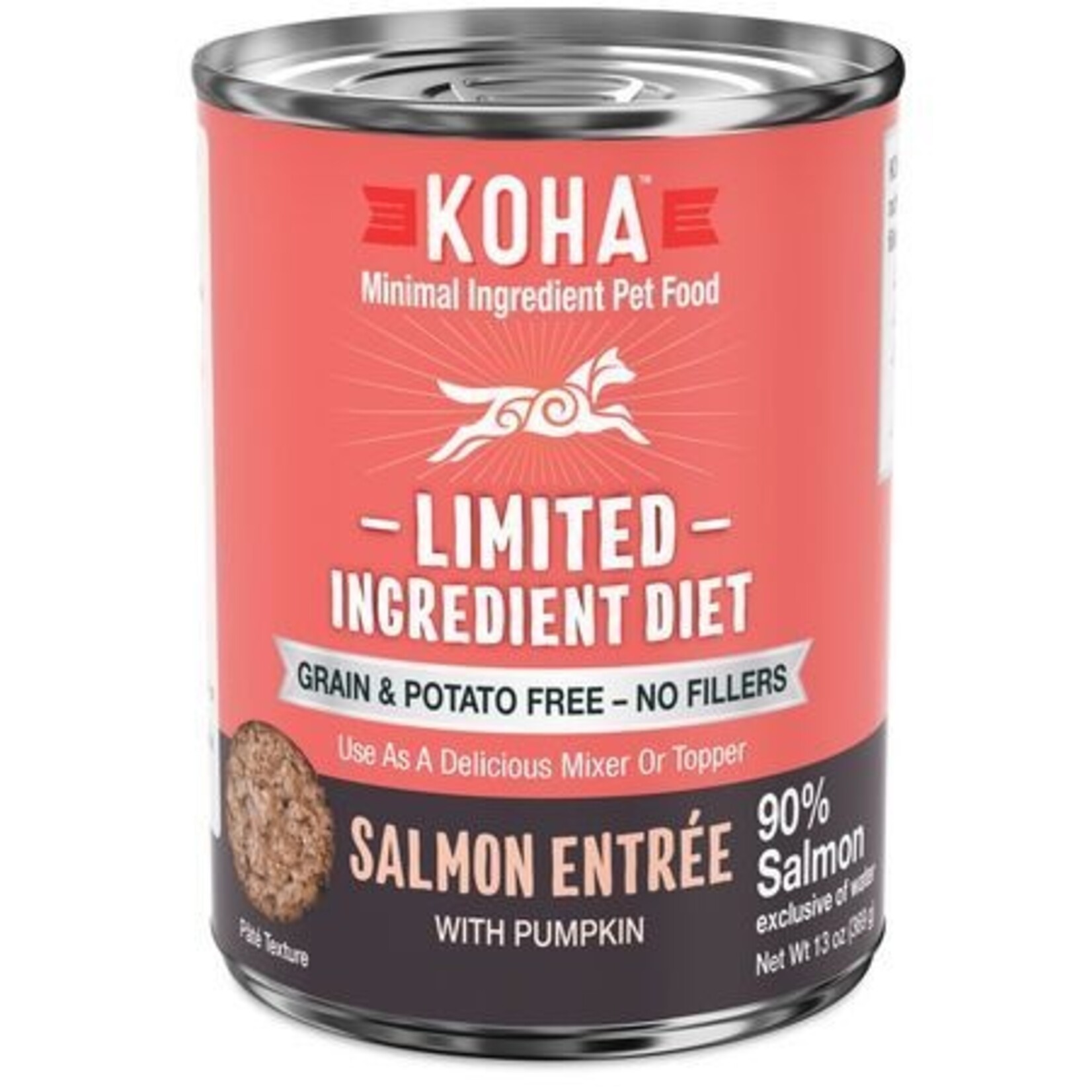 Koha KOHA Limited Ingredient Diet  Salmon Dog Food Can 13oz
