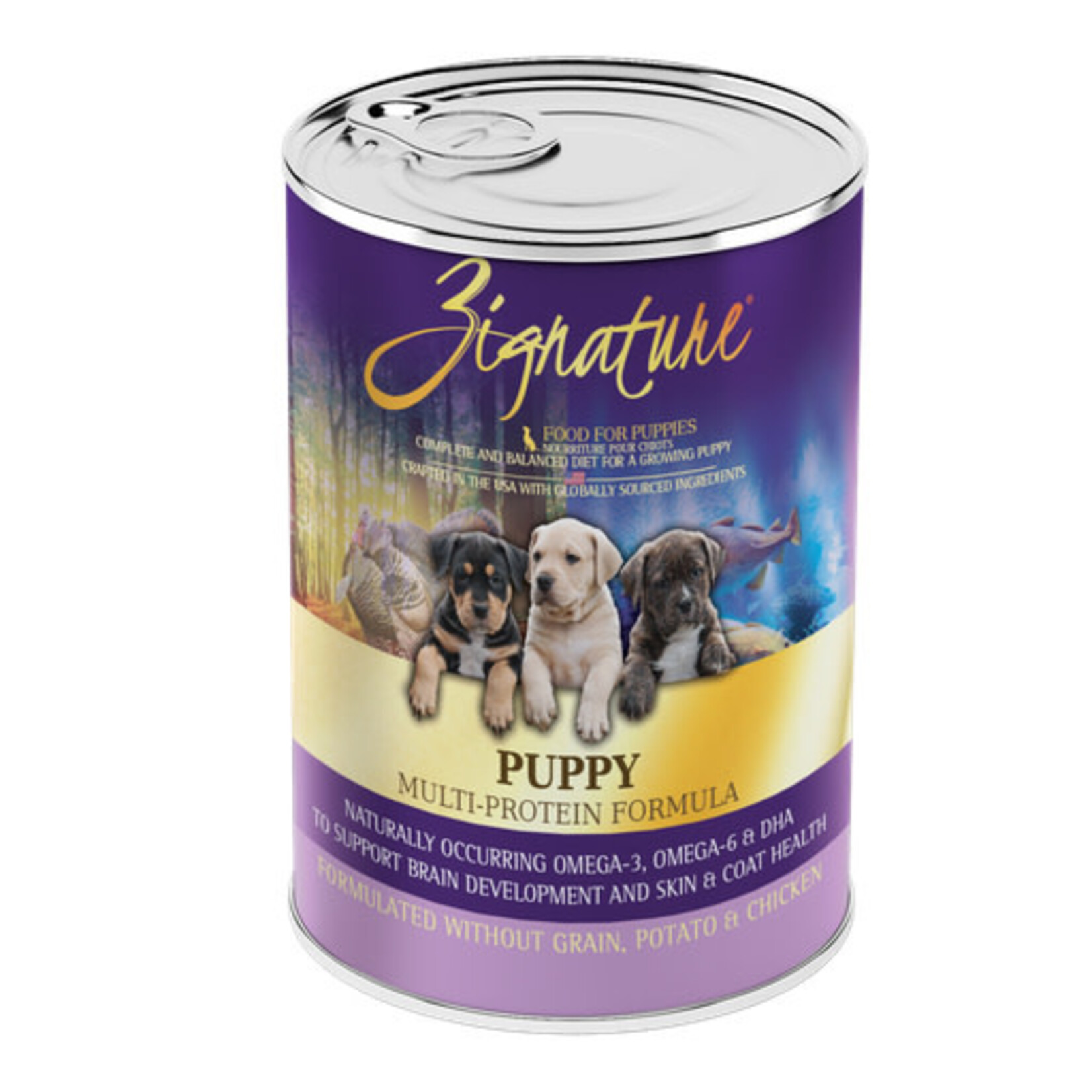 Zignature Zignature Multi-Protein Puppy Formula Pate Wet Dog Food 13 oz