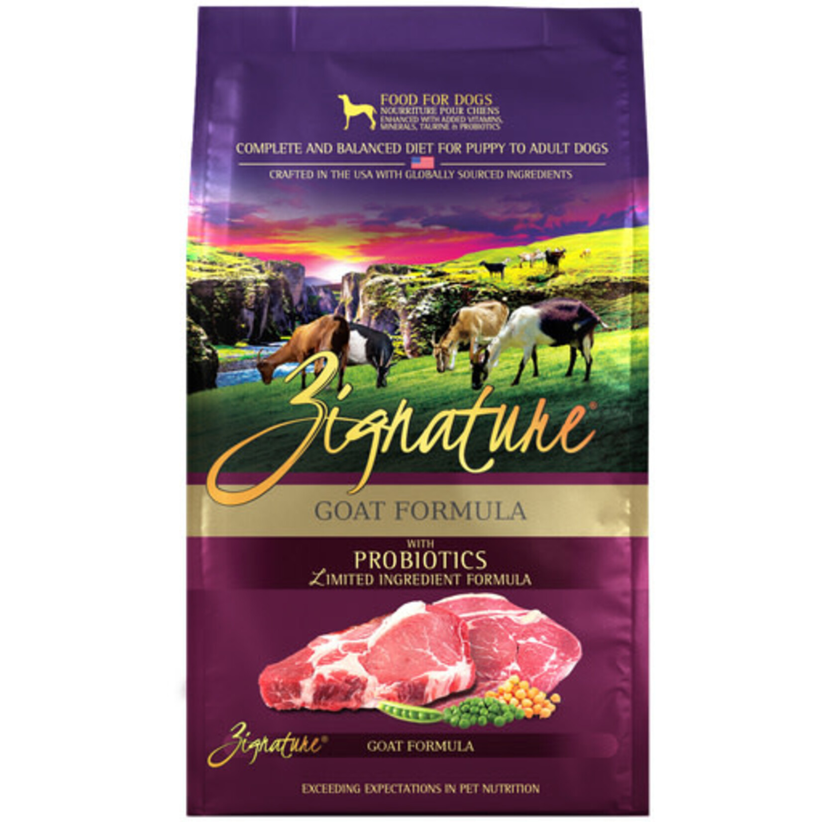 Zignature Zignature Goat Limited Ingredient Formula Dry Dog Food 12.5#