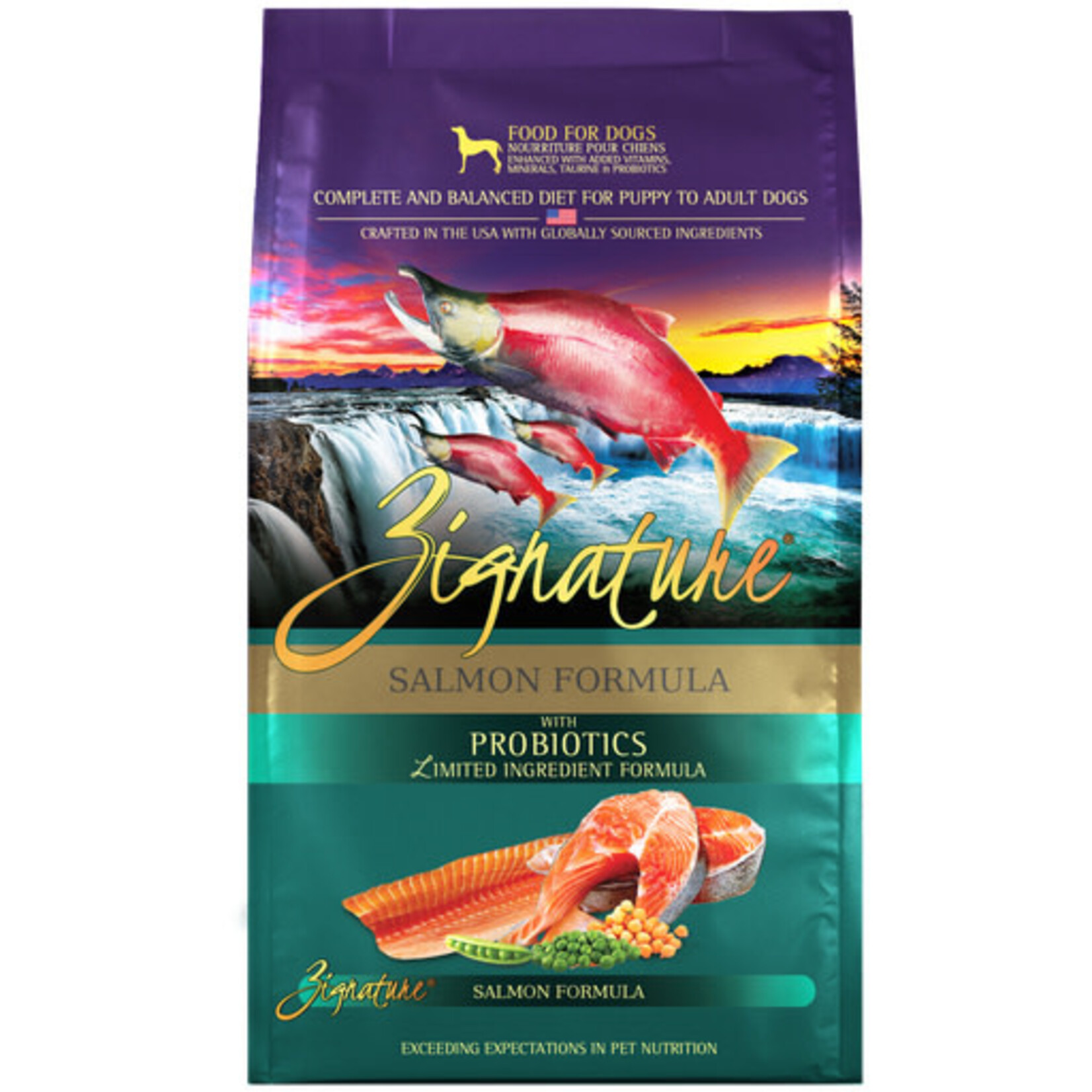 Zignature Zignature Salmon Limited Ingredient Formula Dry Dog Food 4#