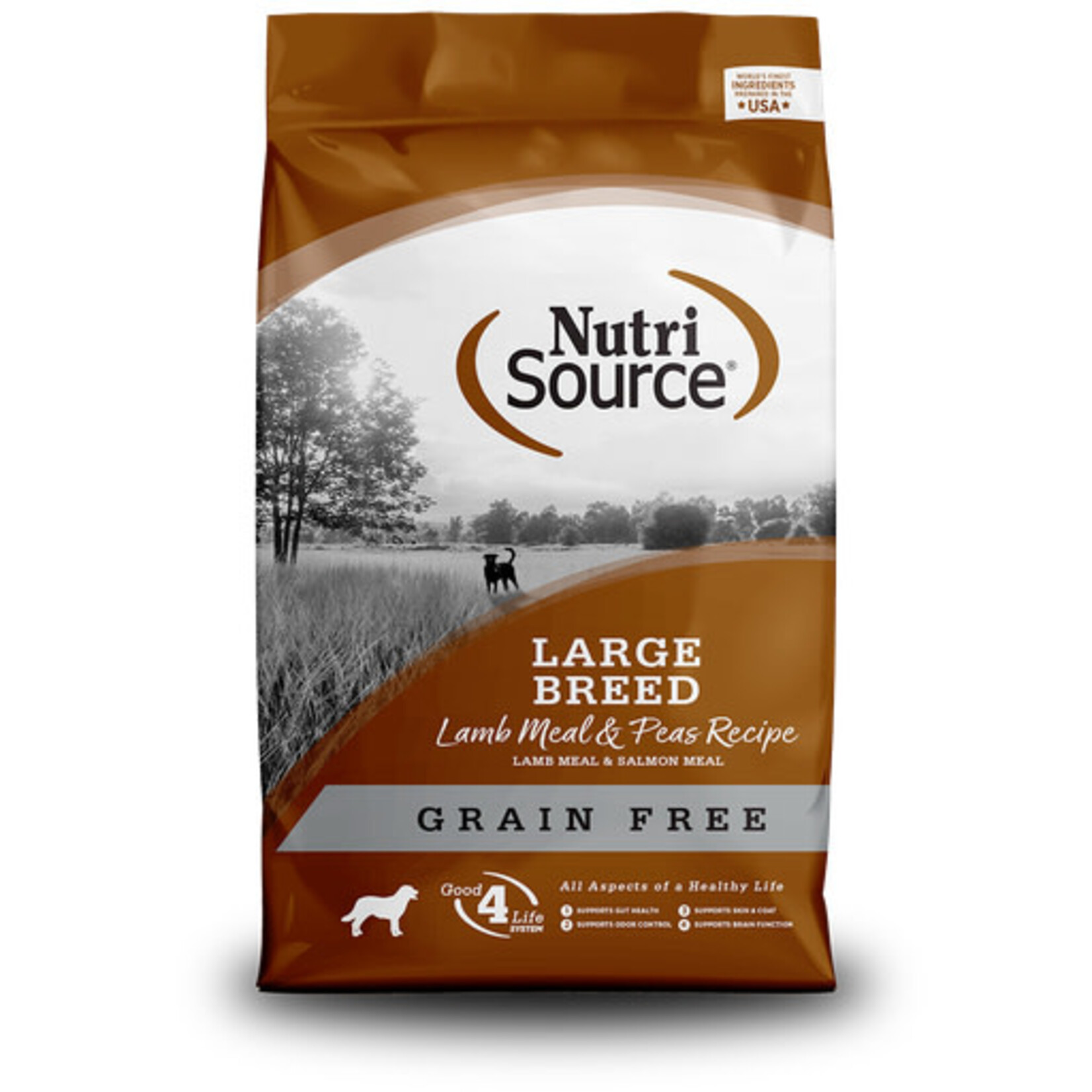Nutrisource Nutrisource Large Breed Lamb & Pea Recipe Grain Free Dry Dog Food 26#