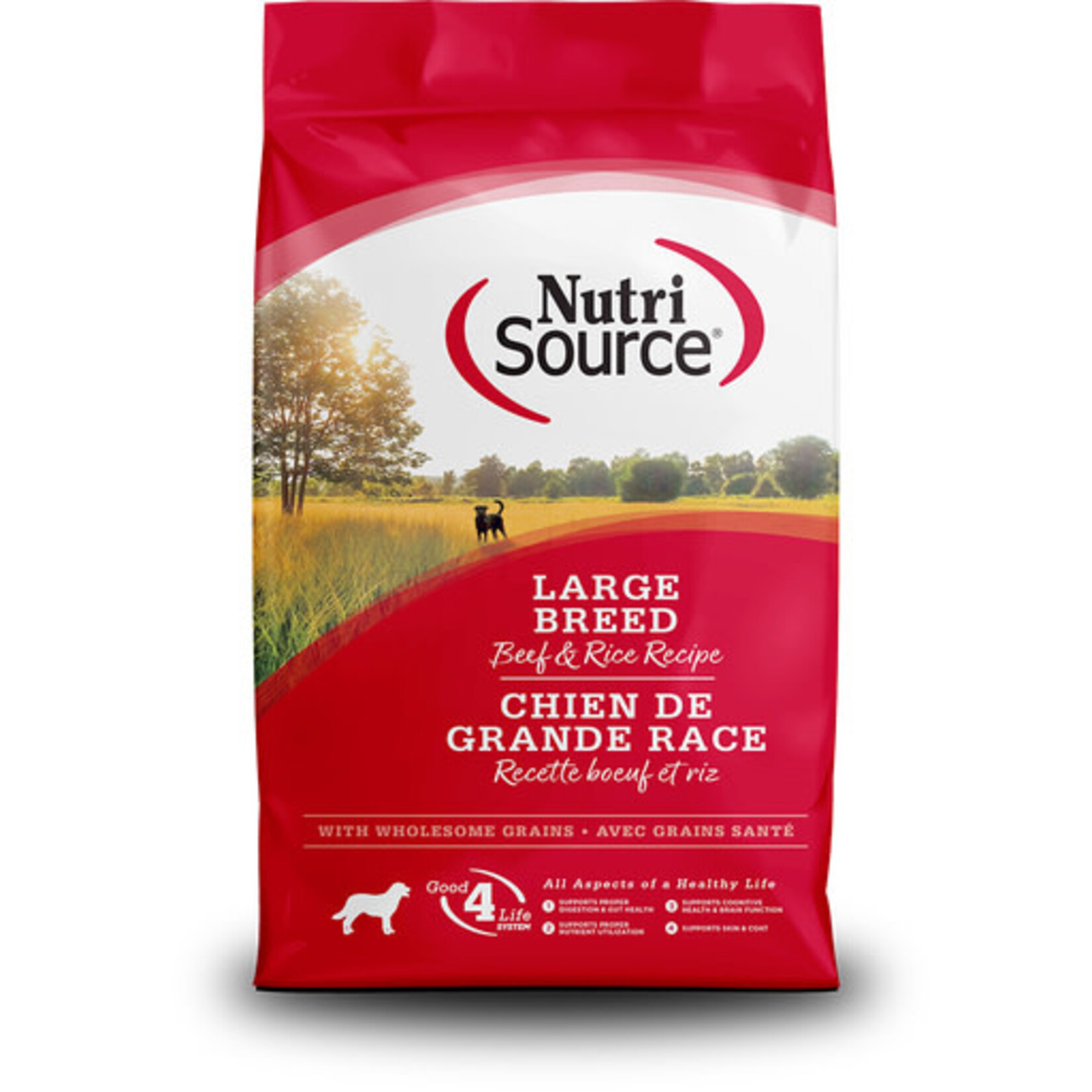 Nutrisource NUTRISOURCE Large Breed Beef Rice Dog 26lb