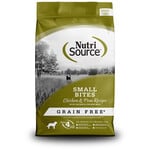 Nutrisource NutriSource Small Bites Chicken & Peas Grain Free Dry Dog Food 4#