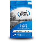 Nutrisource NutriSource Large Breed Chicken & Peas Grain Free Dry Dog Food 26#