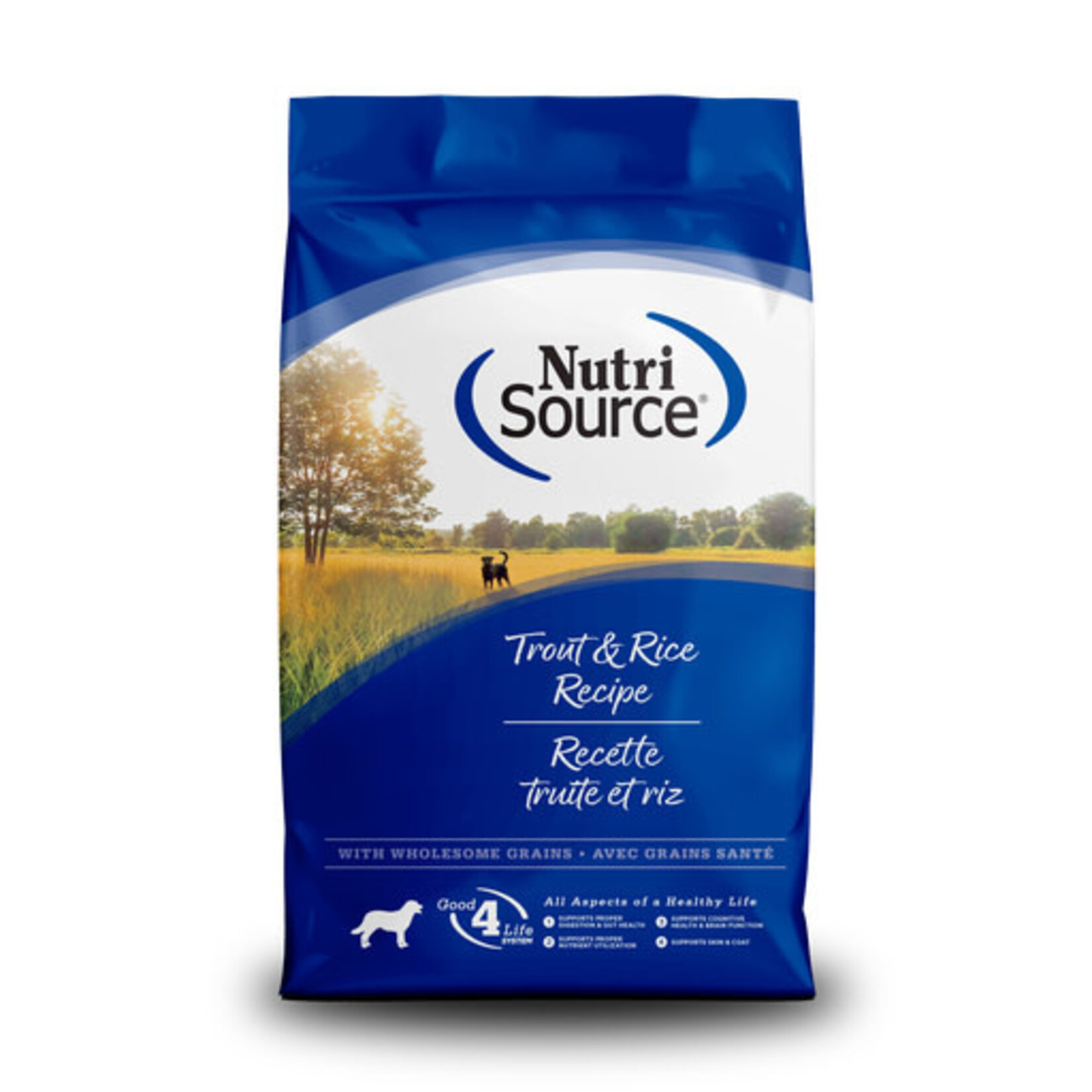 Nutrisource NutriSource Trout & Rice Dry Dog Food 26#