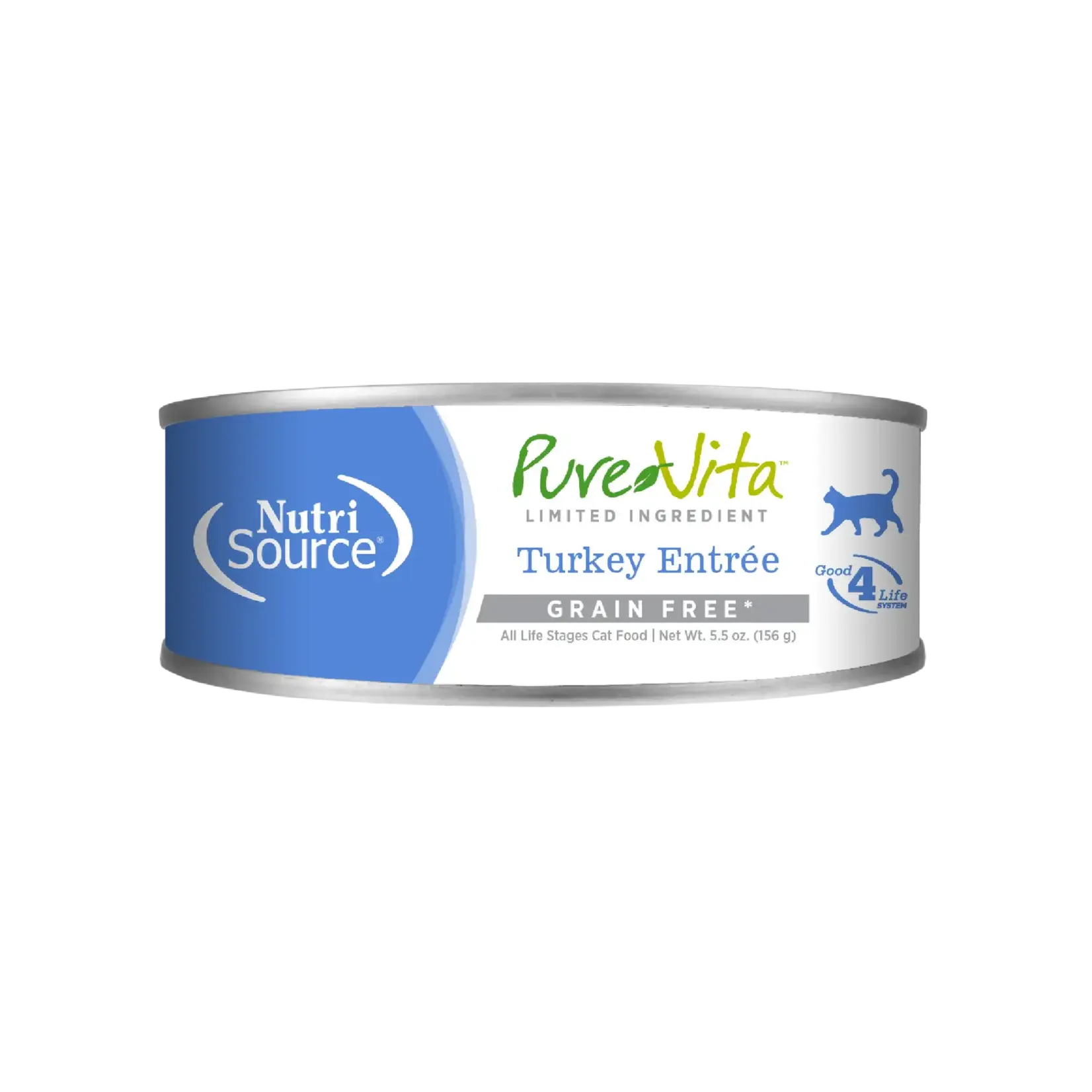 Pure Vita Pure Vita Turkey Entrée Cat Canned Food 5.5oz
