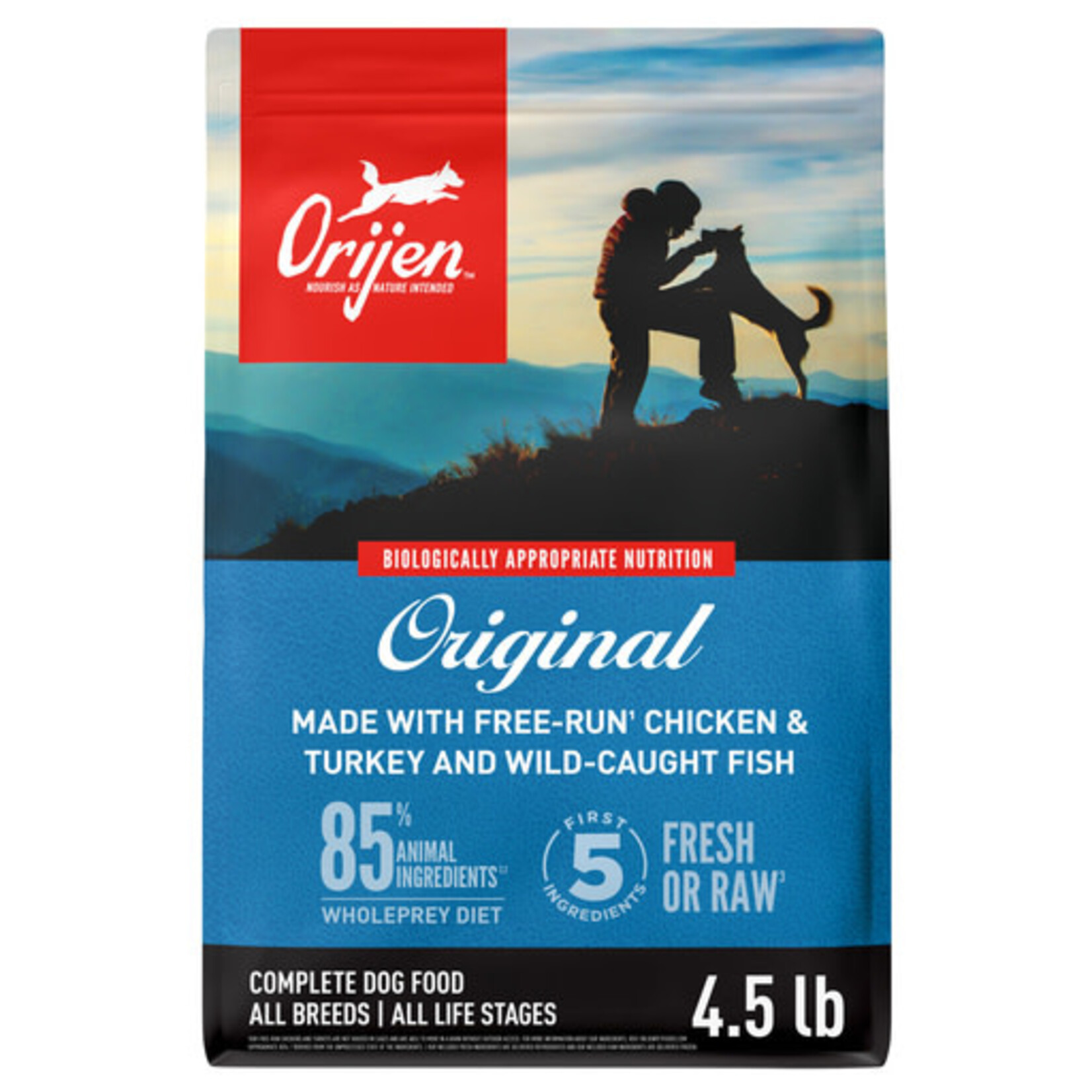 Orijen ORIJEN Original Grain-Free High-Protein Dry Dog Food 4.5#
