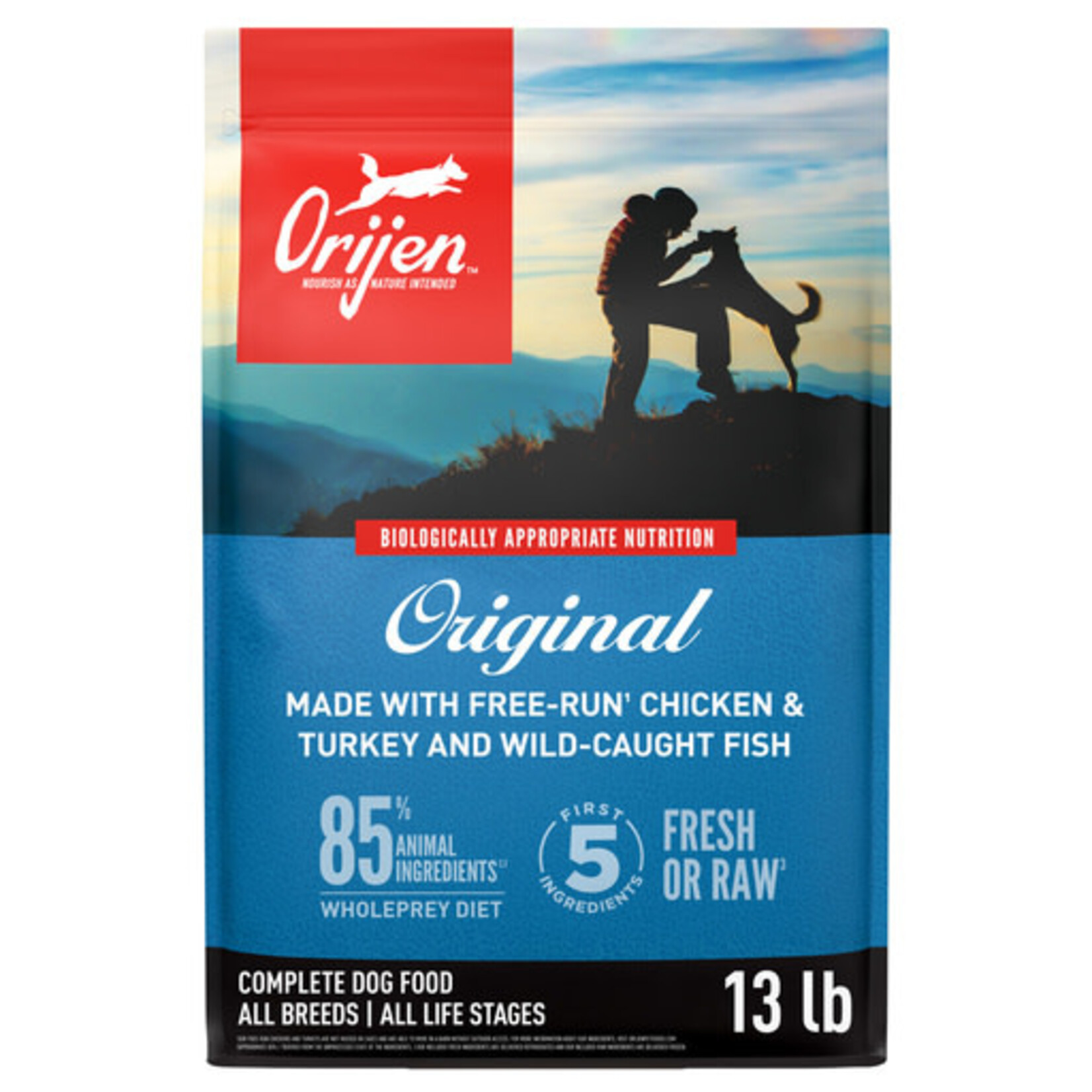 Orijen ORIJEN Original Grain-Free High-Protein Dry Dog Food 13#