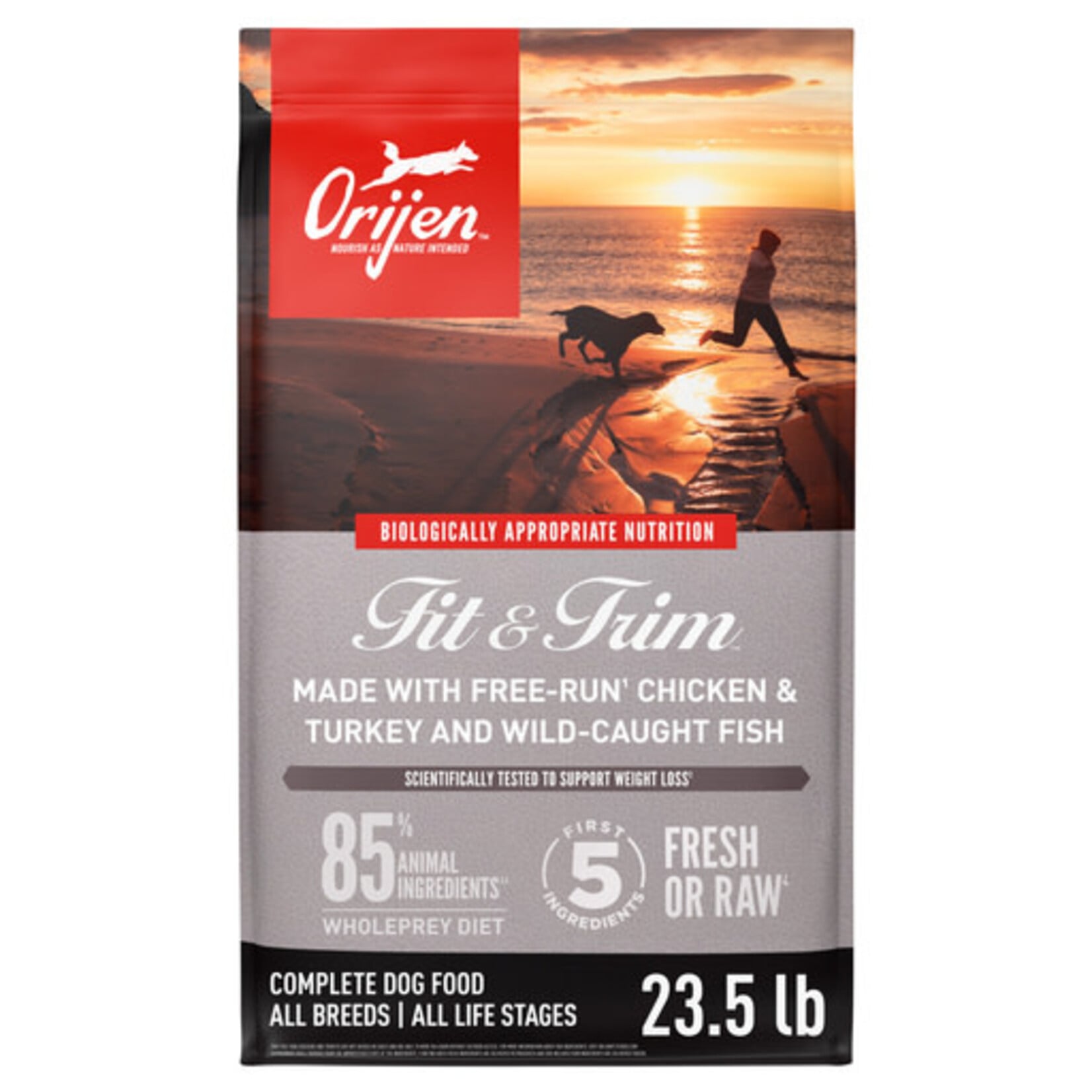 Orijen ORIJEN Fit & Trim Grain-Free High-Protein Dry Dog Food 23.5#
