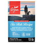 Orijen ORIJEN Six Fish Grain-Free Poultry Free High-Protein Dry Dog Food 13#
