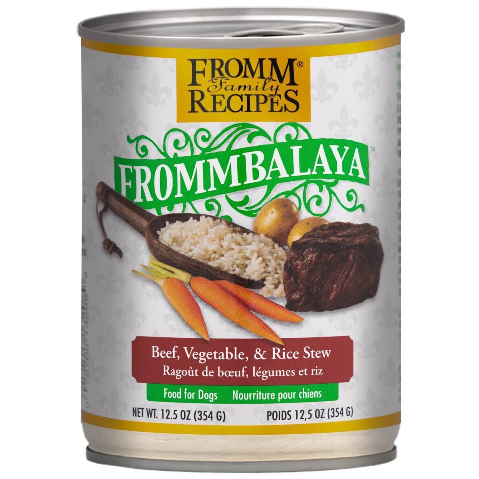 Fromm Family Fromm Frommbalaya Beef, Vegetable, & Rice Stew Dog Food Can 12.5oz