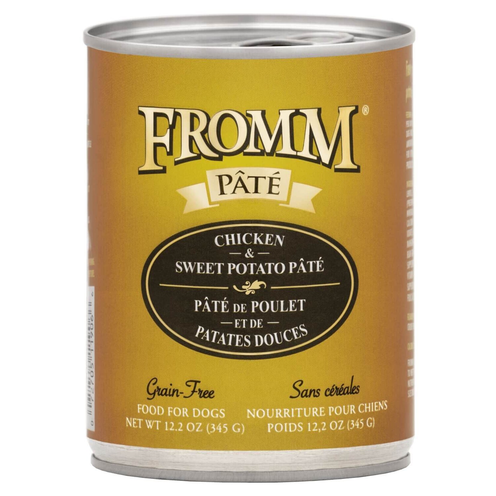 Fromm Family FROMM Chicken & Sweet Potato Pâté Canned Dog Food 12.2oz