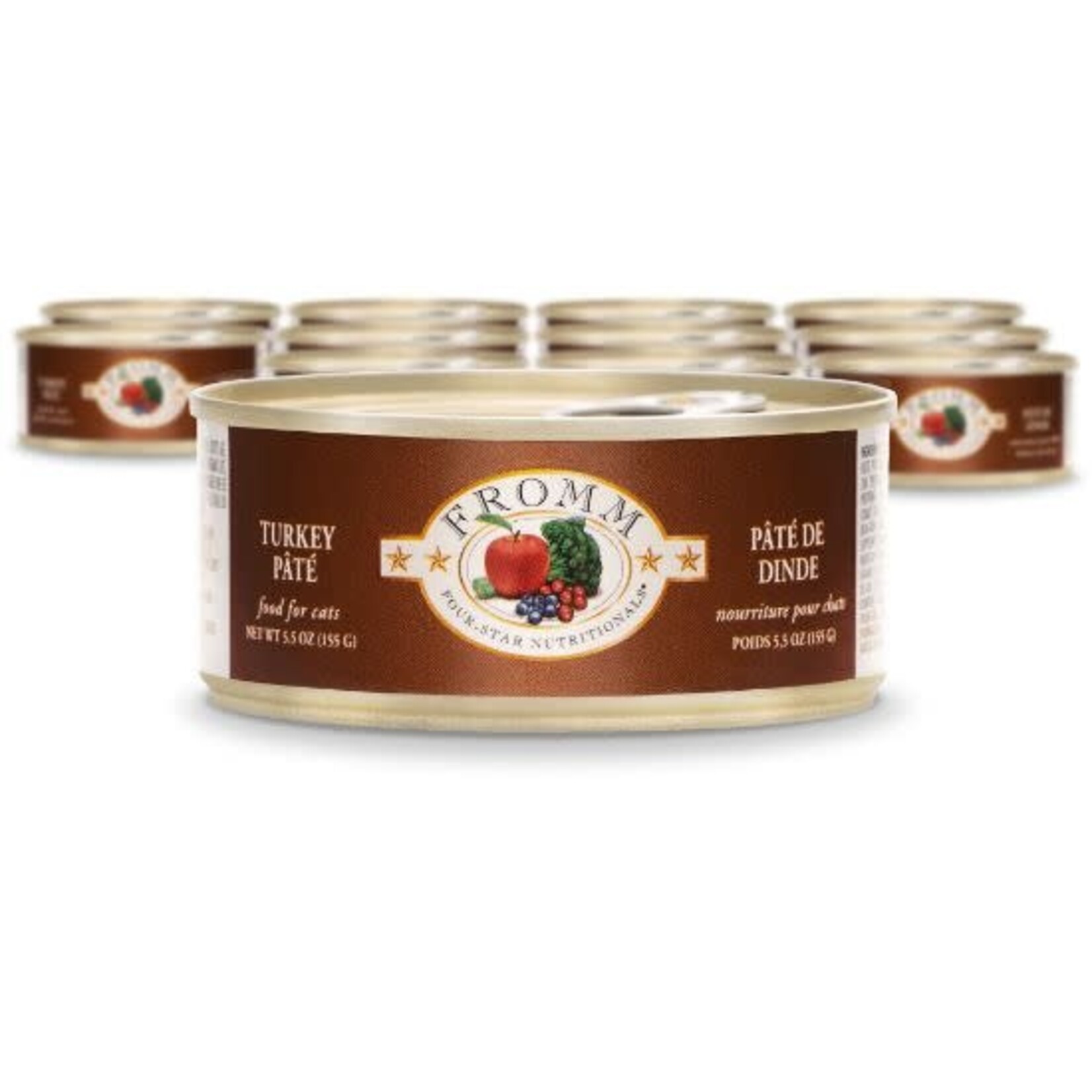 Fromm Family Fromm Turkey Pâté Canned Cat Food 5.5oz