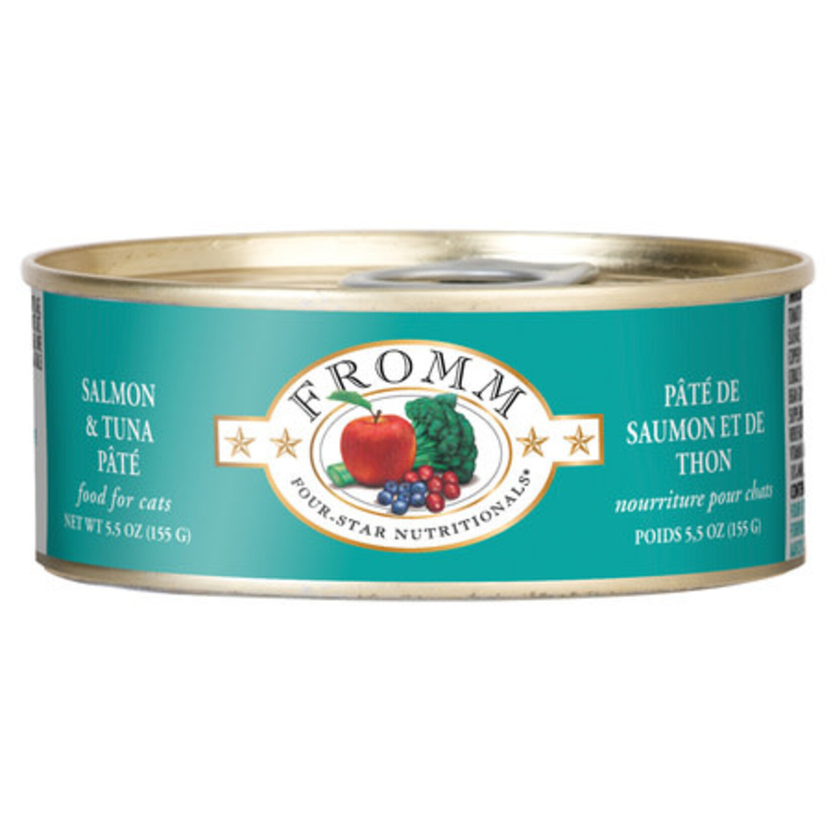 Fromm Family Fromm Salmon & Tuna Pâté Canned Cat Food 5.5oz