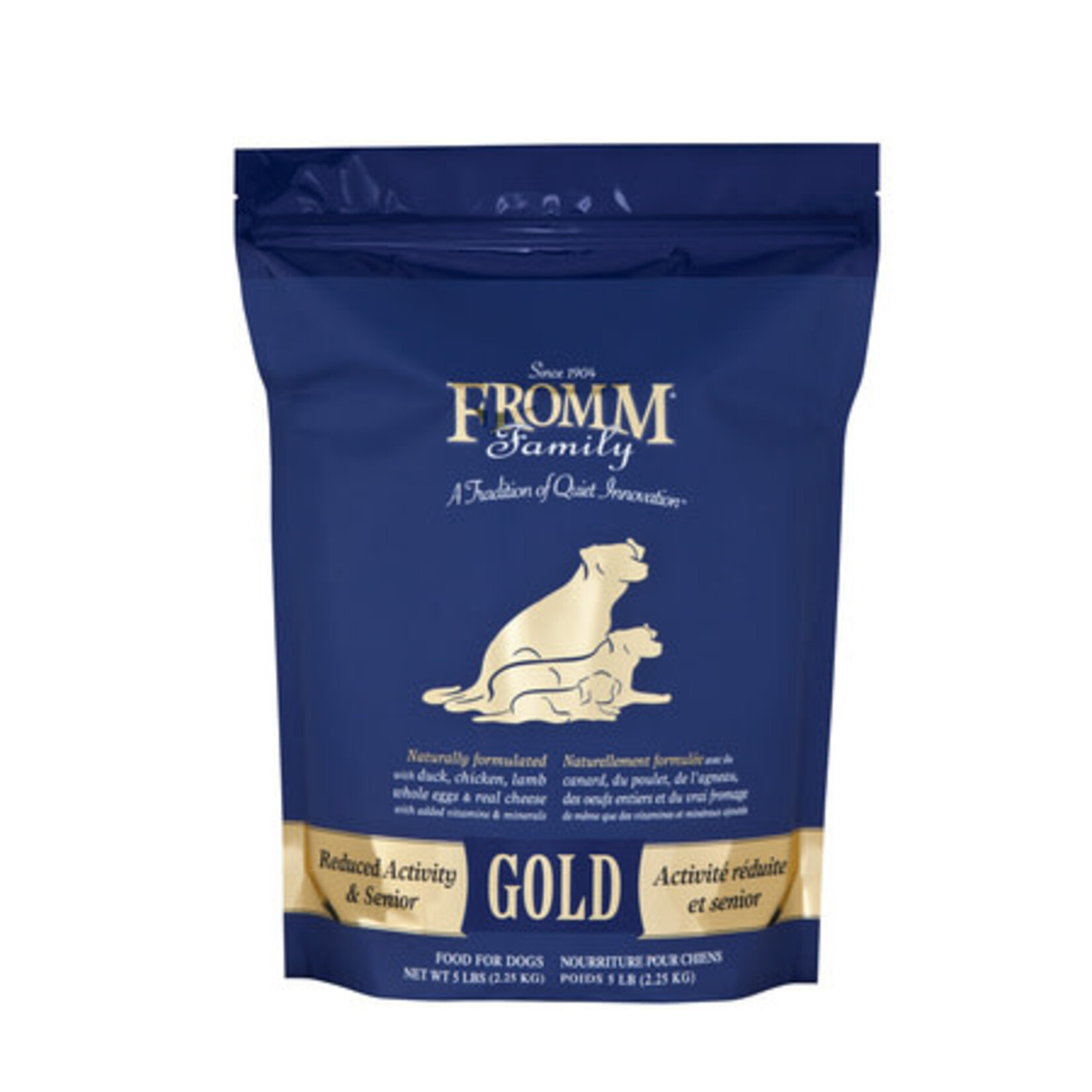 Fromm Family Fromm Gold Reduced Activity & Senior Adult Dry Dog Food 5#