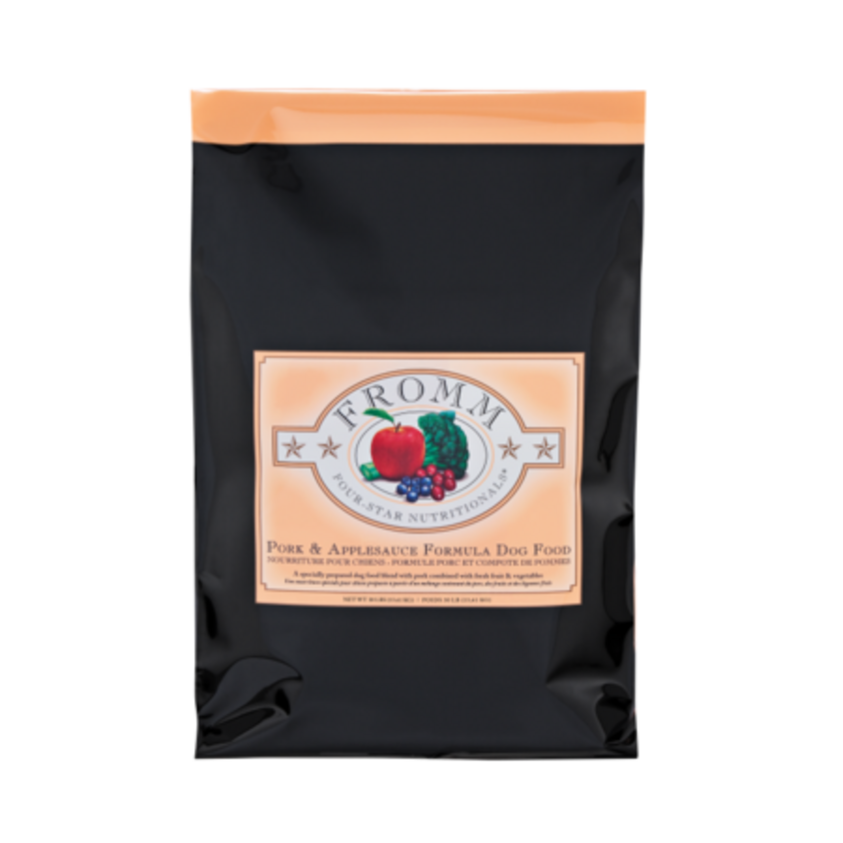 Fromm Family Fromm Four-Star Nutritionals Pork & Applesauce Recipe Dry Dog Food 26#