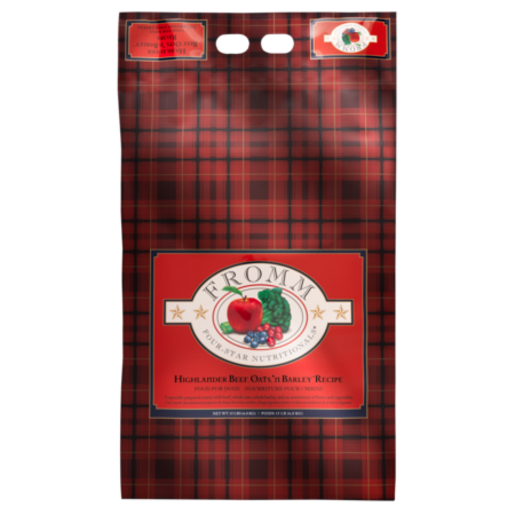 Fromm Family Fromm Four-Star Nutritionals Highlander Beef Recipe Dry Dog Food 12#