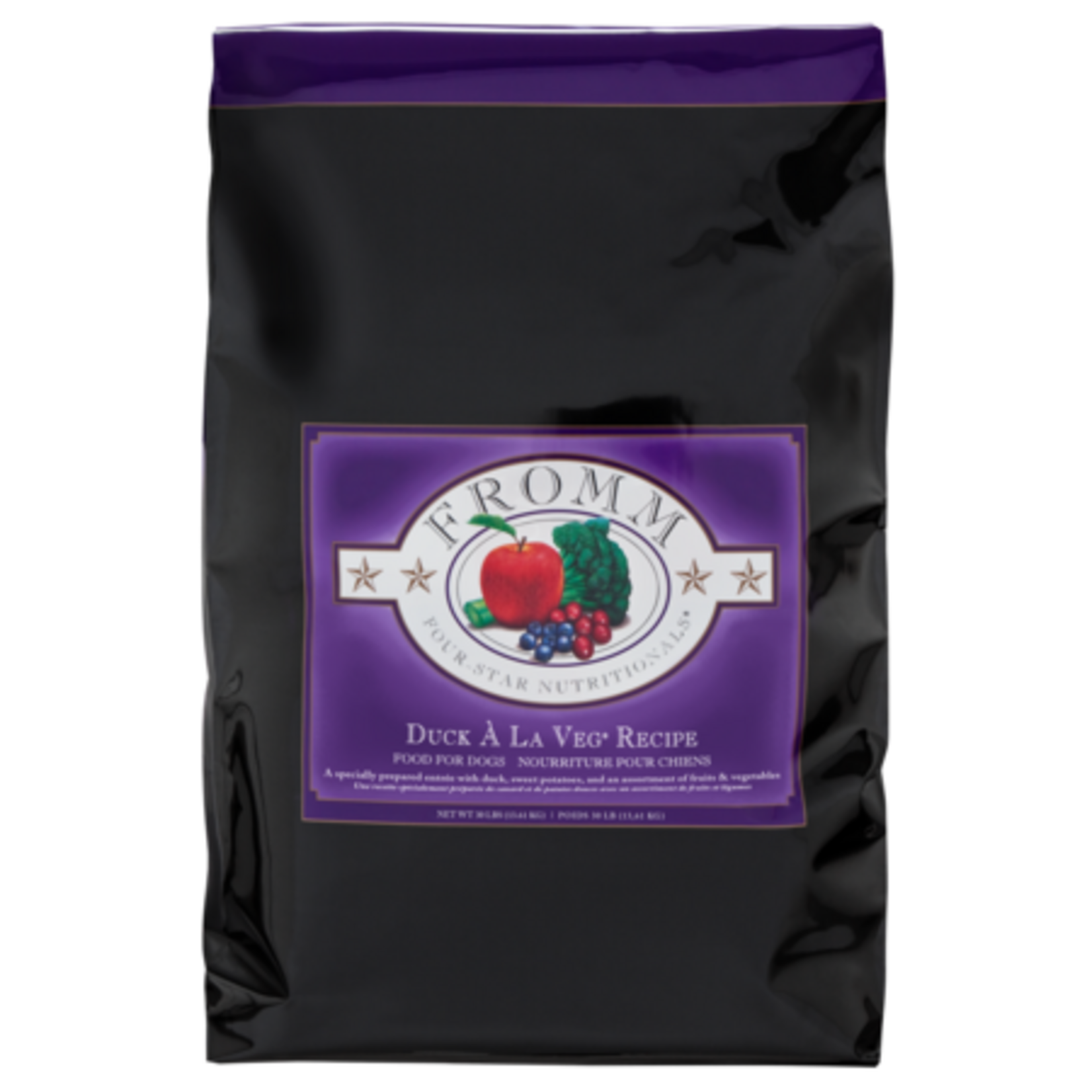 Fromm Family Fromm Four-Star Nutritionals Duck A La Veg Recipe Dry Dog Food 26#