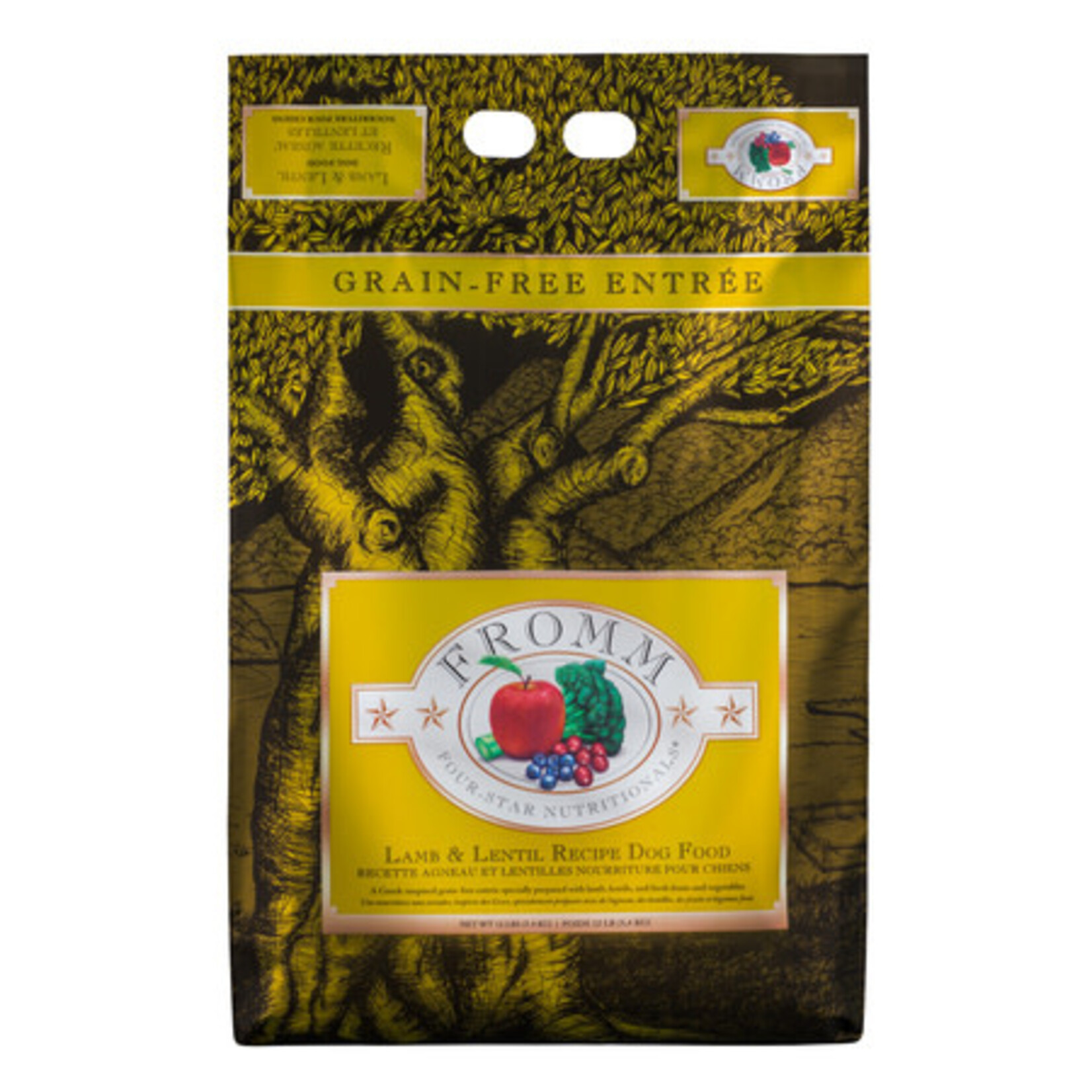 Fromm Family Fromm Four-Star Nutritionals Lamb & Lentil Recipe Dry Dog Food 12#