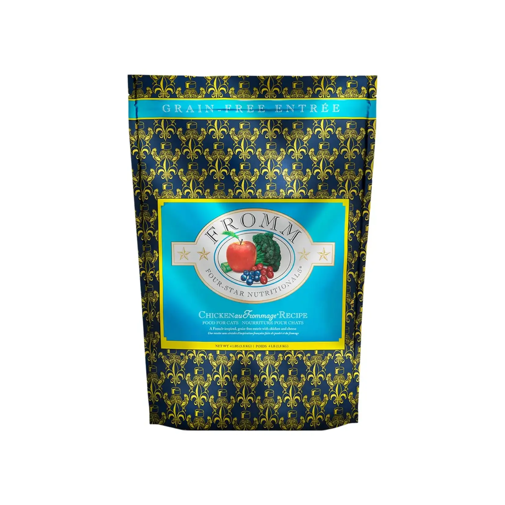 Fromm Family Fromm Four-Star Nutritionals Chicken Au Frommage Dry Cat Food 4#