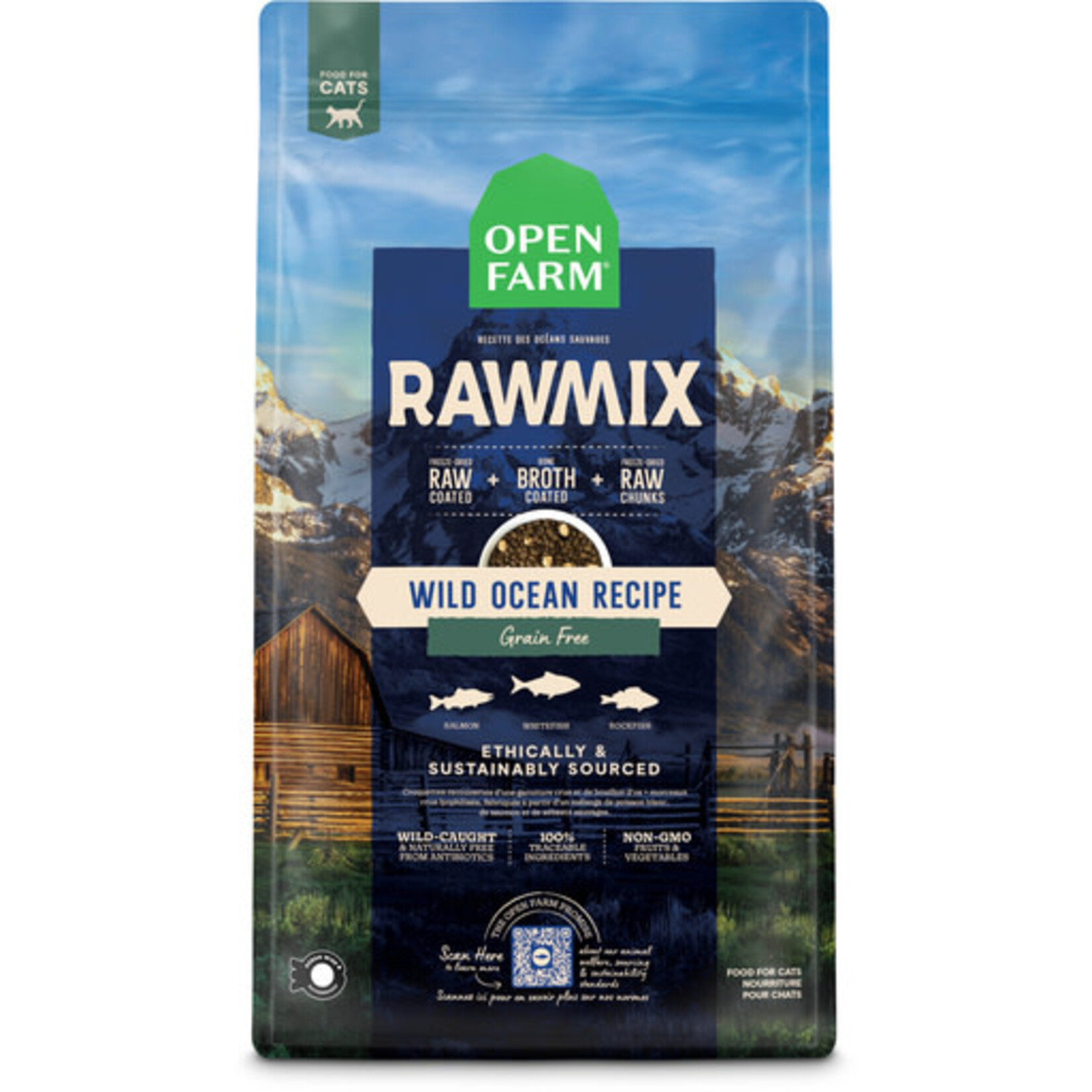 Open Farm OPEN FARM RawMix Grain Free Wild Ocean Cat 2.25 lb.