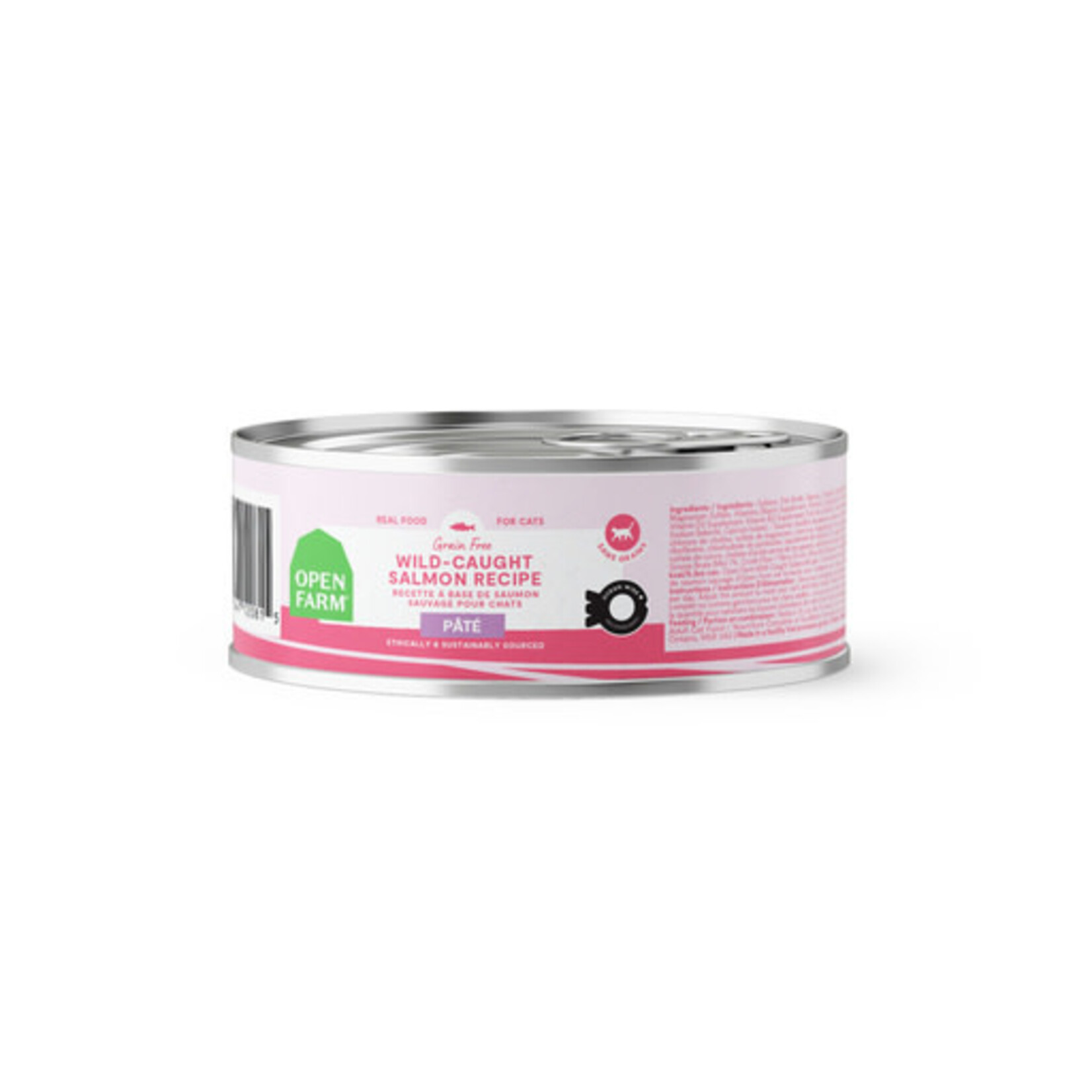 Open Farm Open Farm Grain Free Wild-Caught Salmon Pate Wet Cat Food 2.8 oz