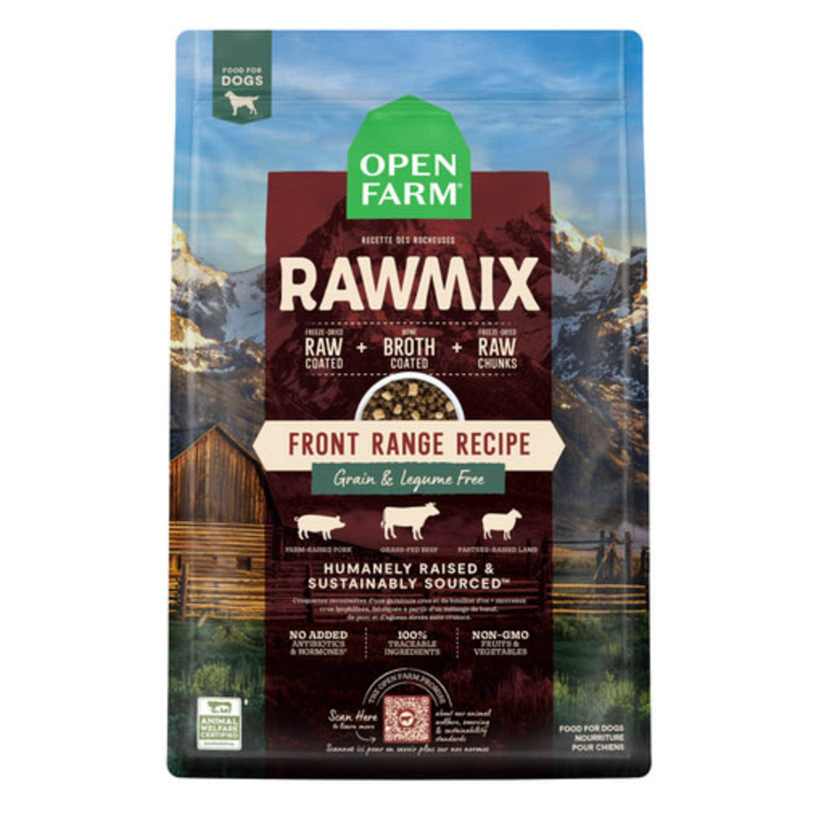 Open Farm Open Farm RawMix Front Range Grain-Free Dry Dog Food 3.5#