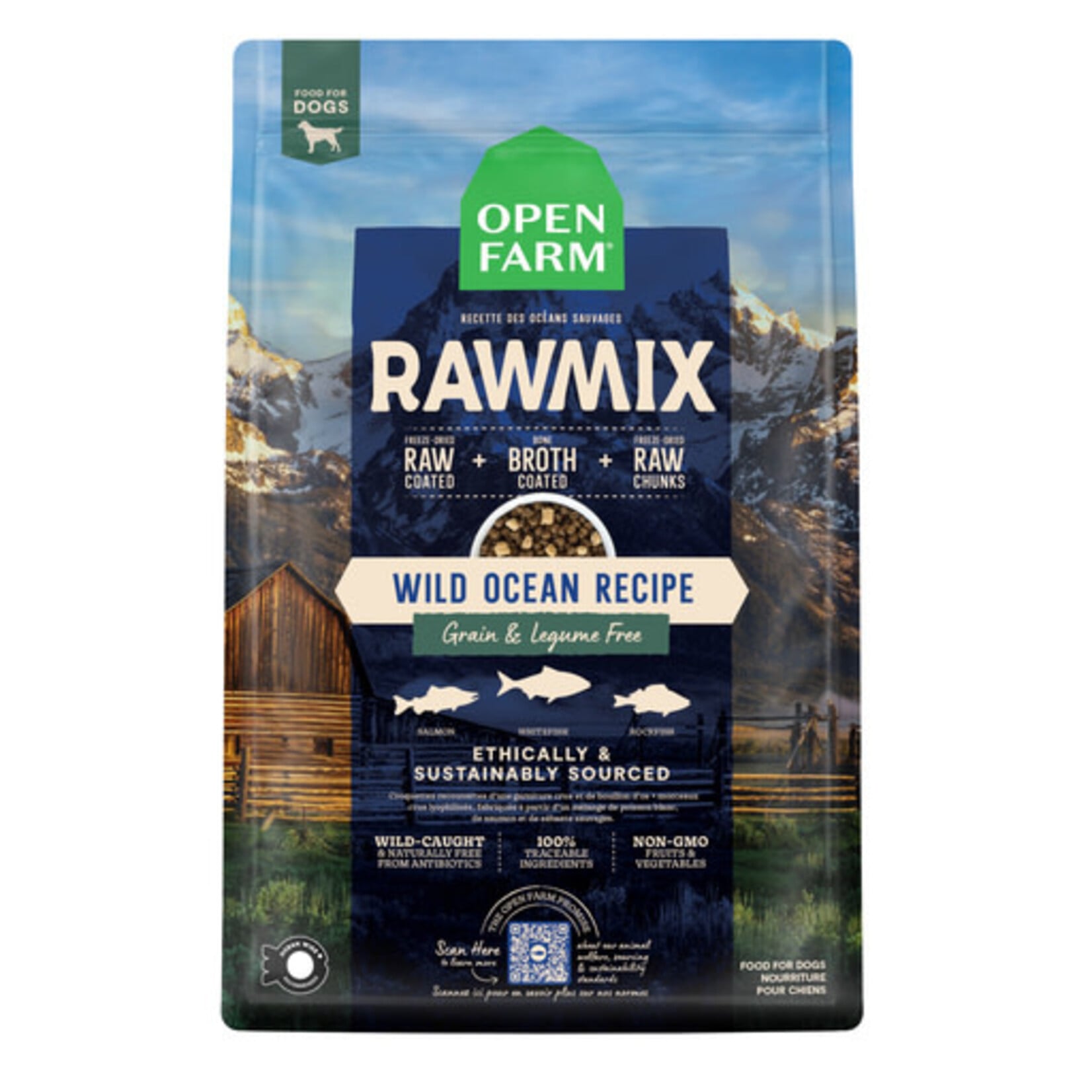Open Farm Open Farm RawMix Wild Ocean Grain-Free Dry Dog Food 3.5#