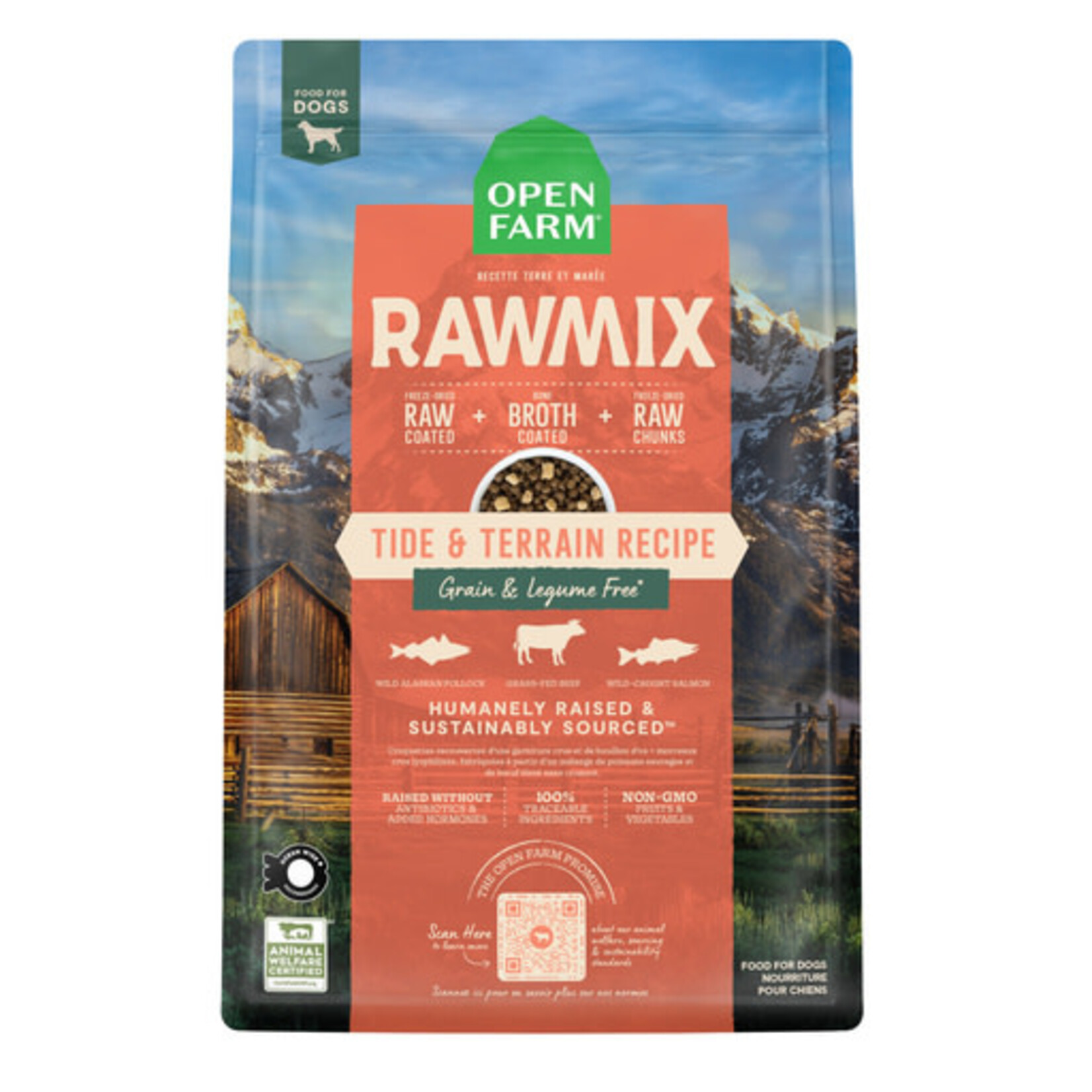 Open Farm Open Farm RawMix Tide & Terrain Grain-Free Dry Dog Food 20#