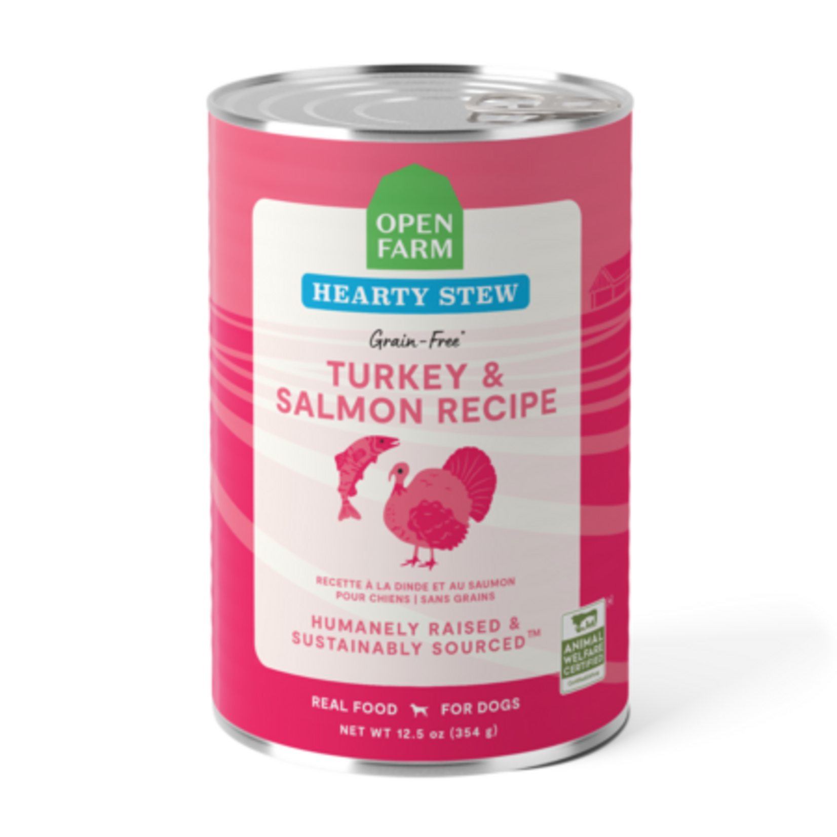 Open Farm Open Farm Turkey & Salmon Hearty Stew Wet Dog Food 12.5 oz